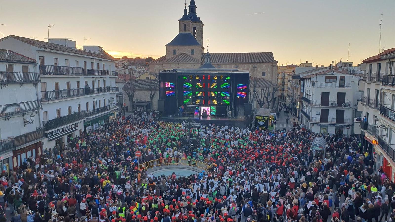 Cerca de 2.700 personas recorren las calles de Arganda en los desfiles infantiles de Carnaval