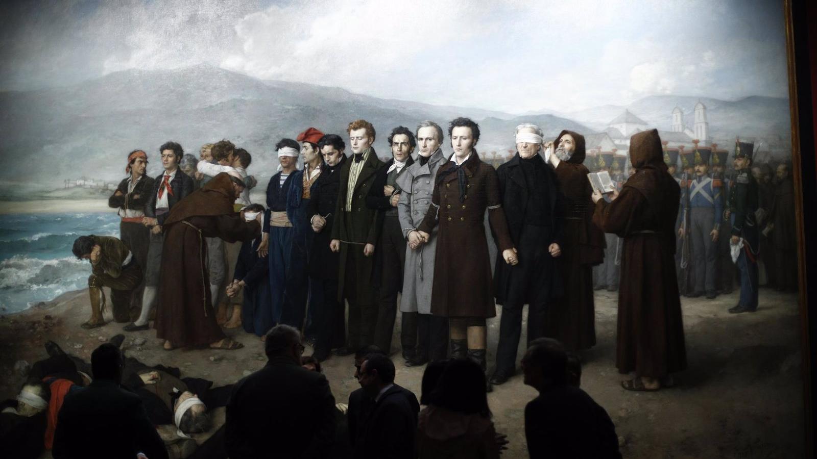 El Museo del Prado rechaza el traslado a Málaga del cuadro 'El fusilamiento de Torrijos'