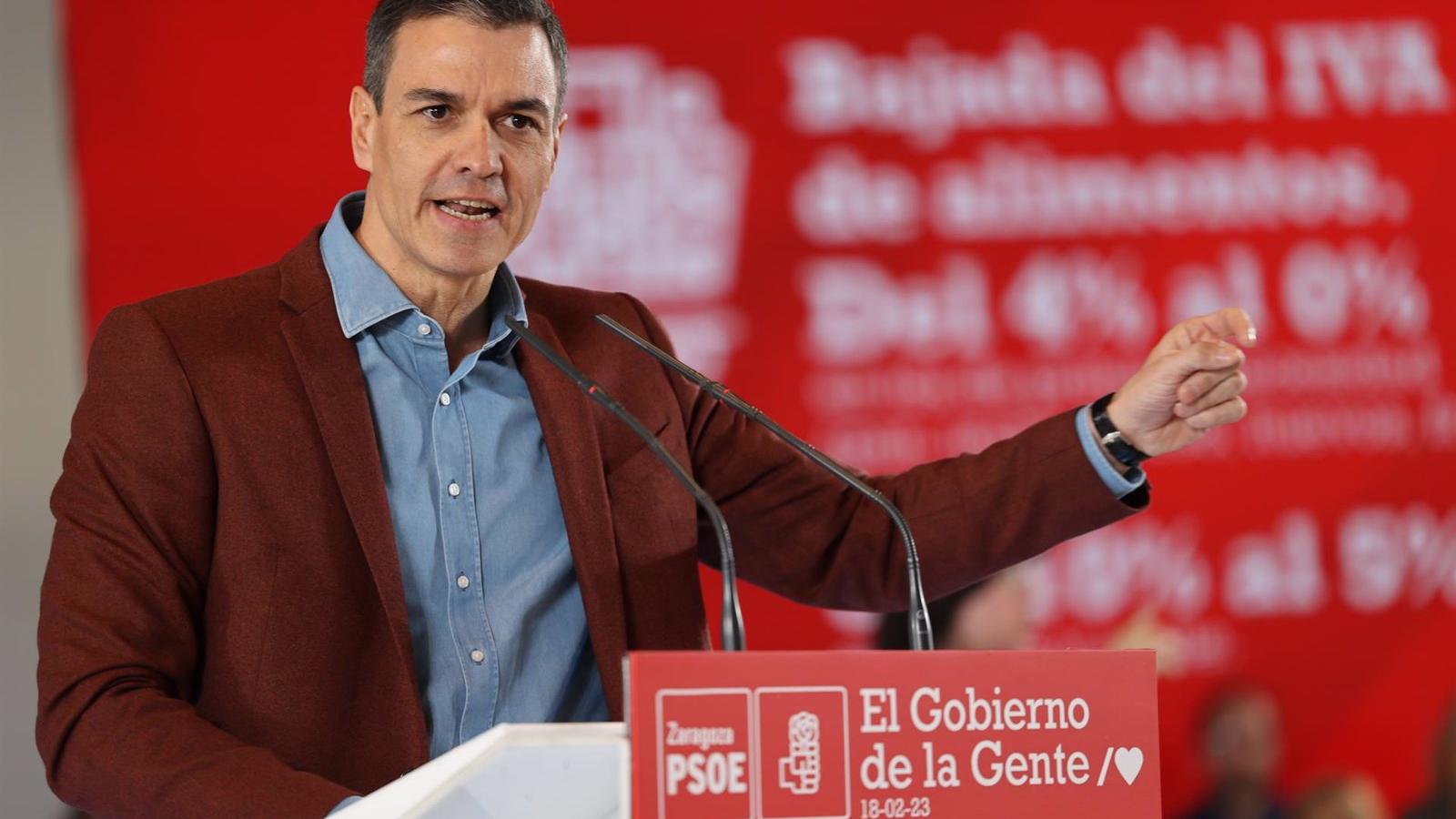 Multa de 2.200 euros a Pedro Sánchez por valerse de medios públicos para hacer "electoralismo" antes del 23J