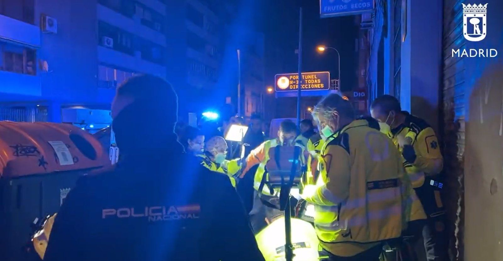 Un menor de 16 años en estado grave tras una agresión por arma blanca en Carabanchel