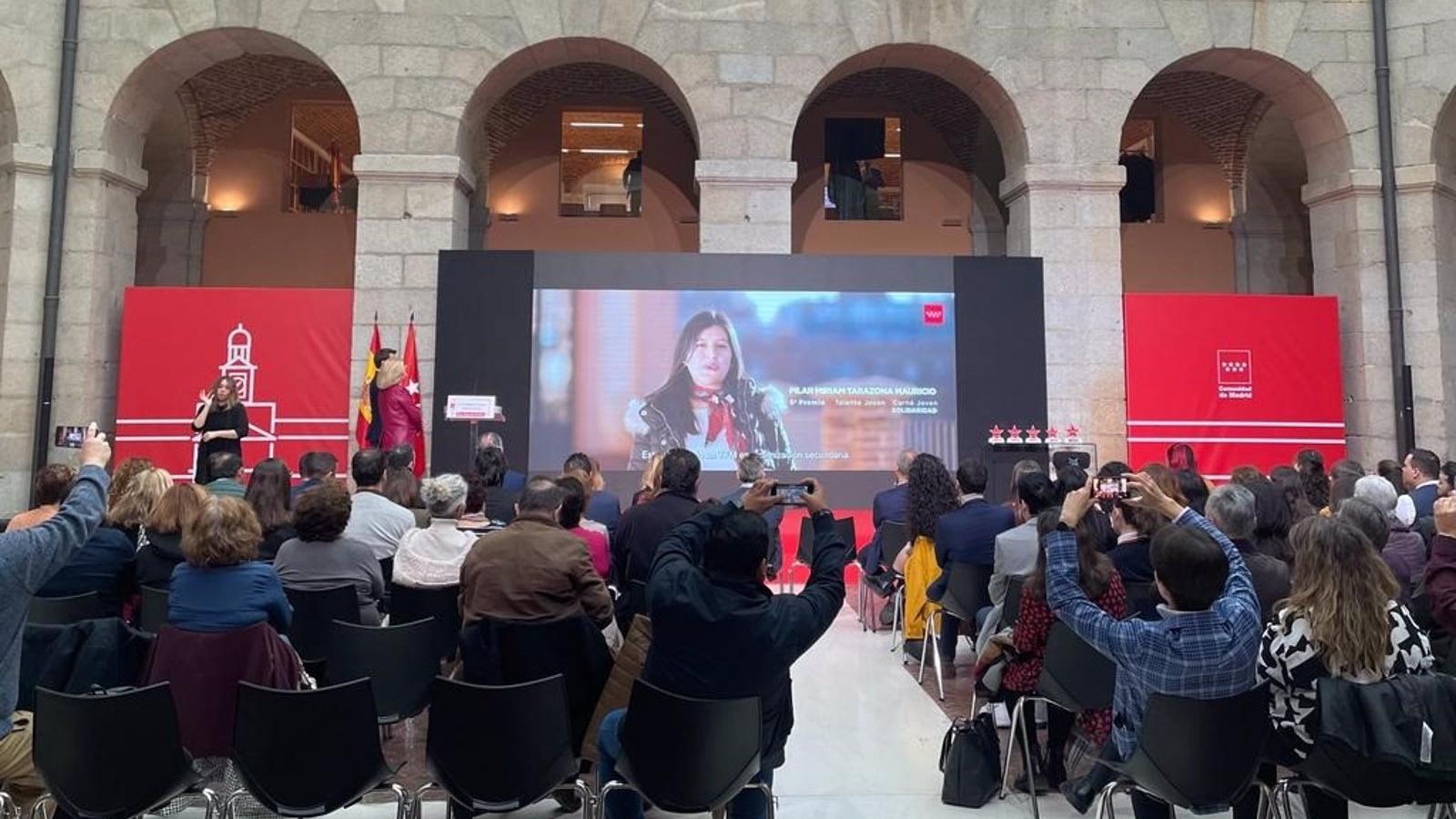 La Comunidad de Madrid entrega los VII Premios Talento Joven