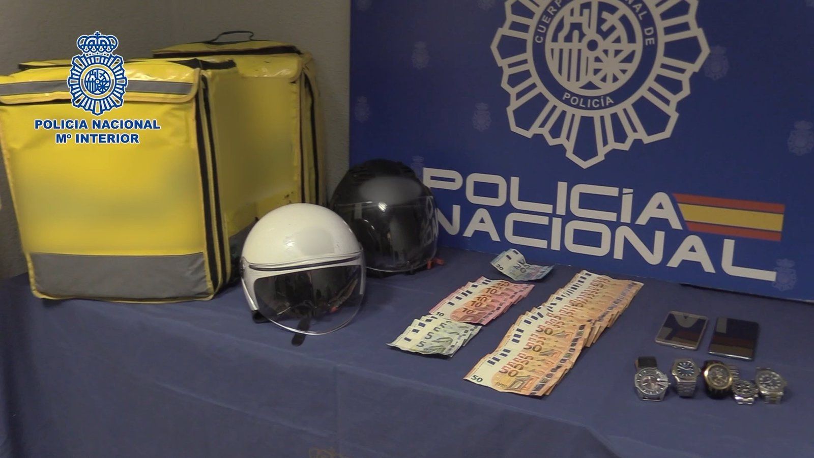 Cuatro detenidos en la desarticulación de un grupo que robaba relojes de alta gama en el centro de Madrid