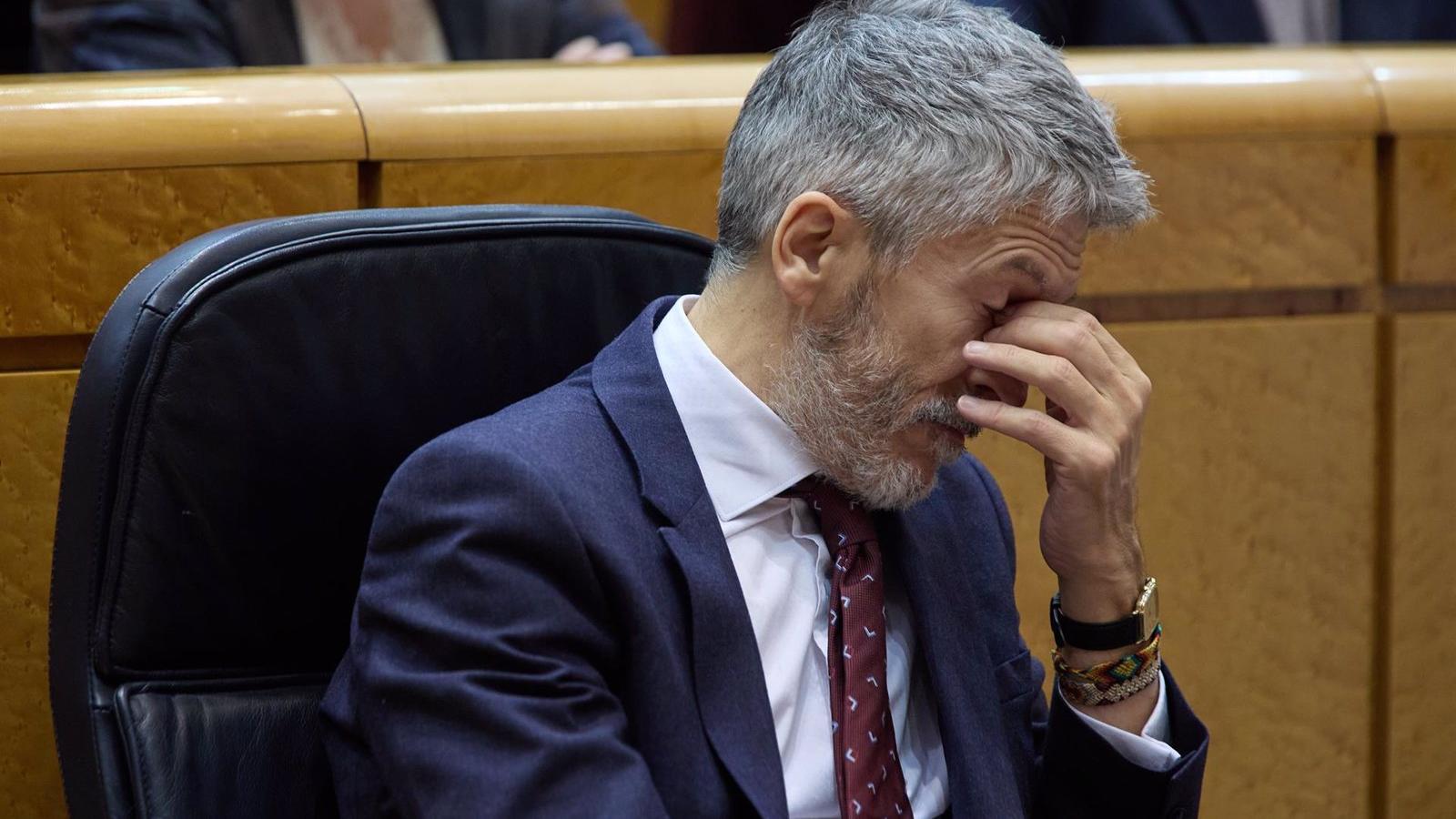 El PP pide saber cuándo supo Marlaska que se investigaba al diputado socialista al que se hizo dimitir antes de que saltara el caso