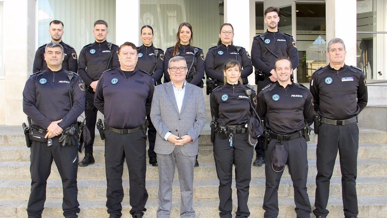 La Policía Local de Arganda incorpora tres oficiales y siete agentes y próximamente se unirán diez más