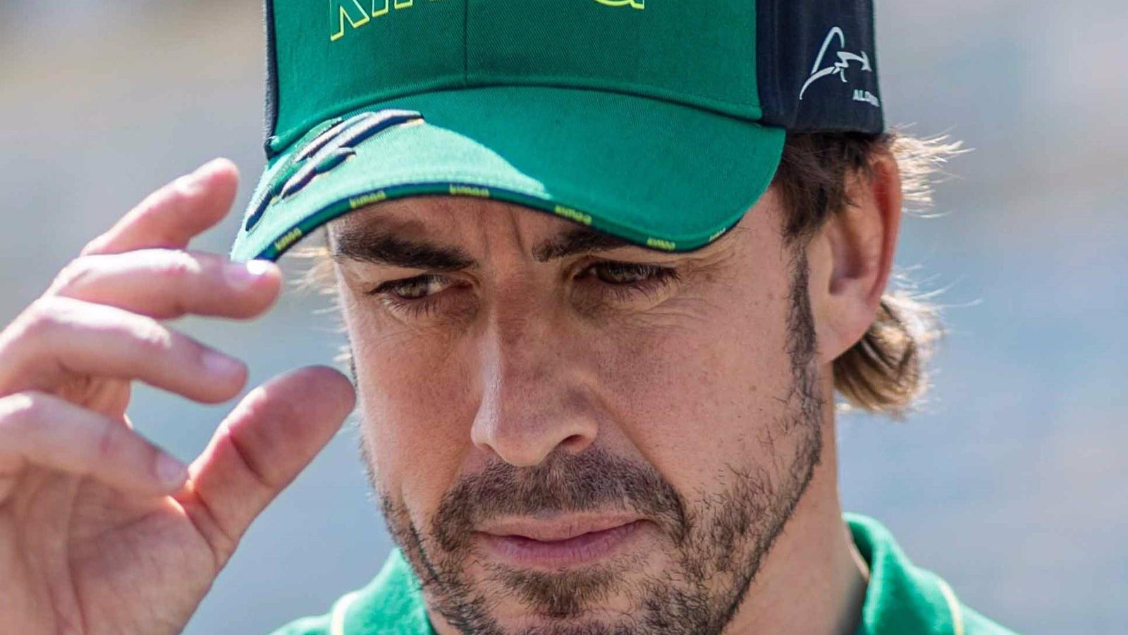 Fernando Alonso: "Elegí la parte derecha de Eau Rouge y tuve suerte"