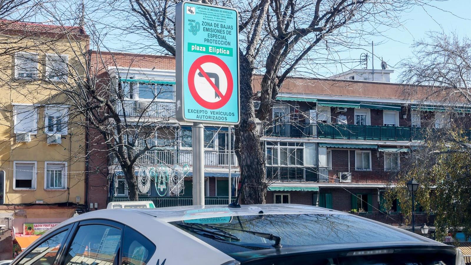 La Justicia avala las multas del Ayuntamiento de Madrid por acceder a la ZBE de Plaza Elíptica sin autorización