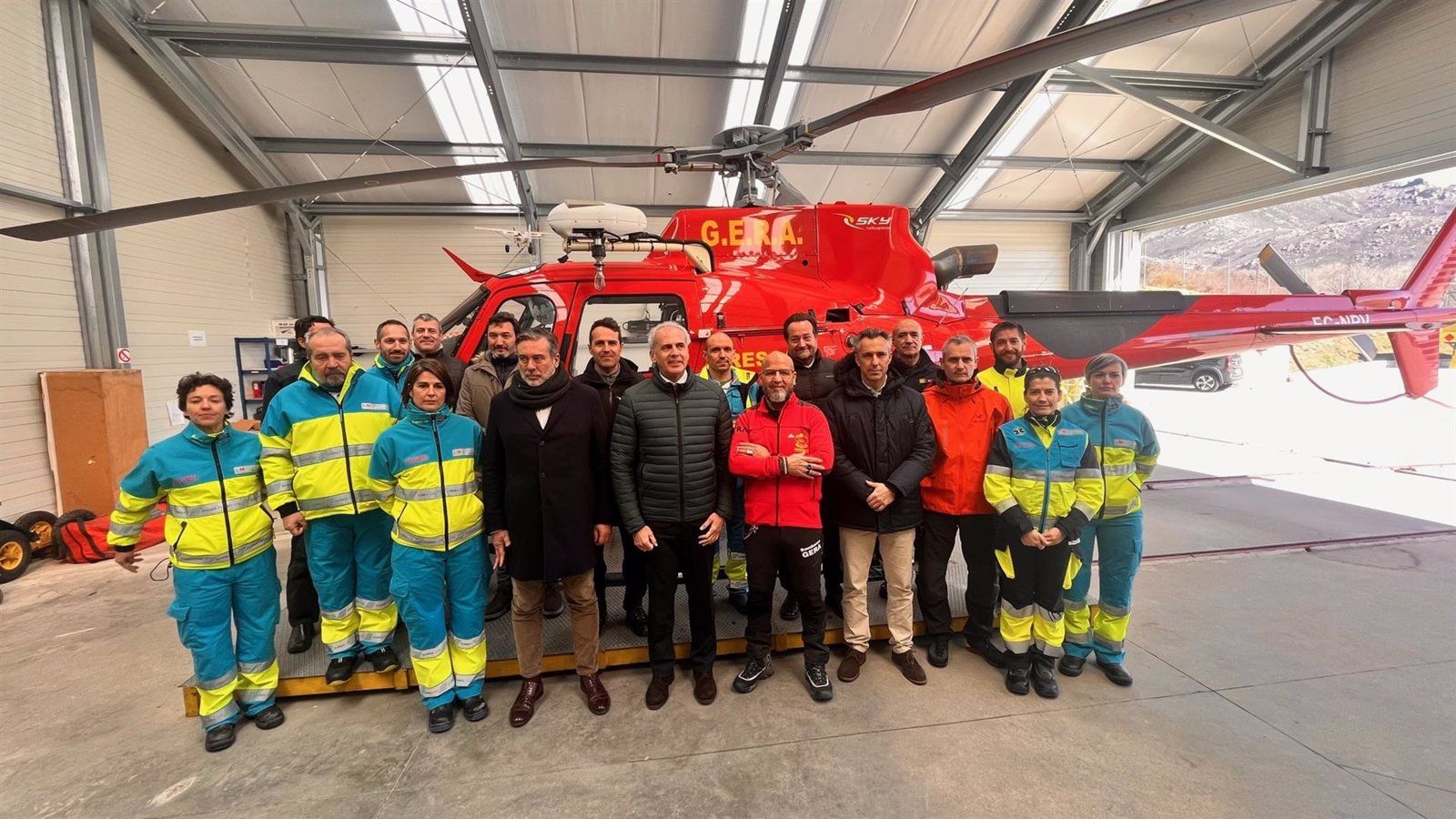 Personal del SUMMA 112 se incorpora al GERA para mejorar la atención sanitaria en situaciones de emergencia