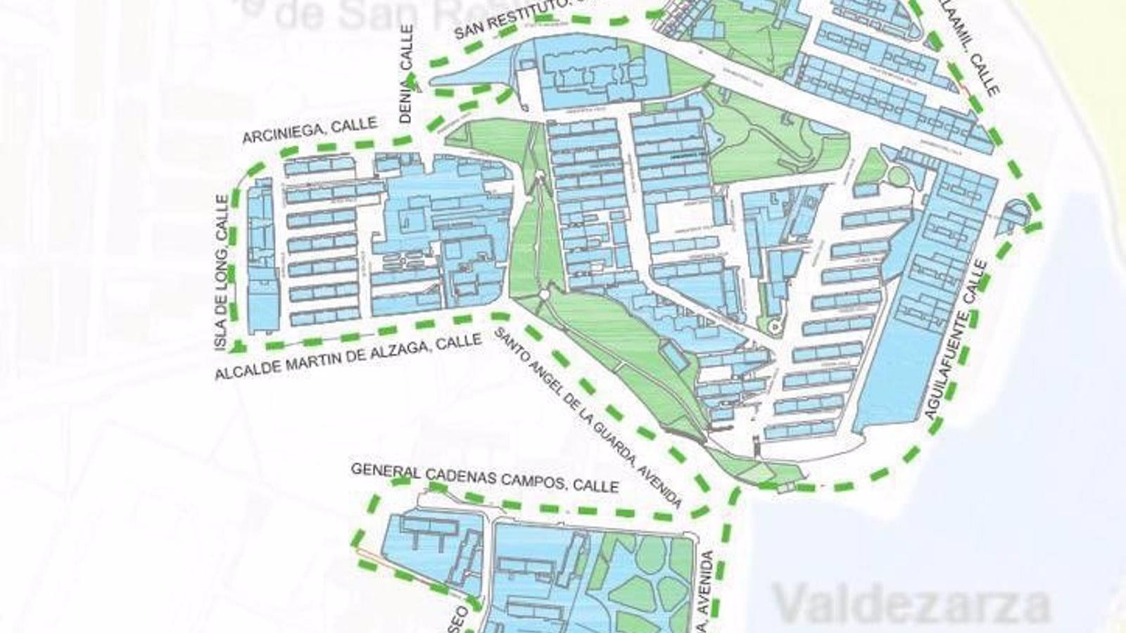 El SER de Moncloa - Aravaca se extiende a una nueva zona de Valdezarza con 957 nuevas plazas reguladas