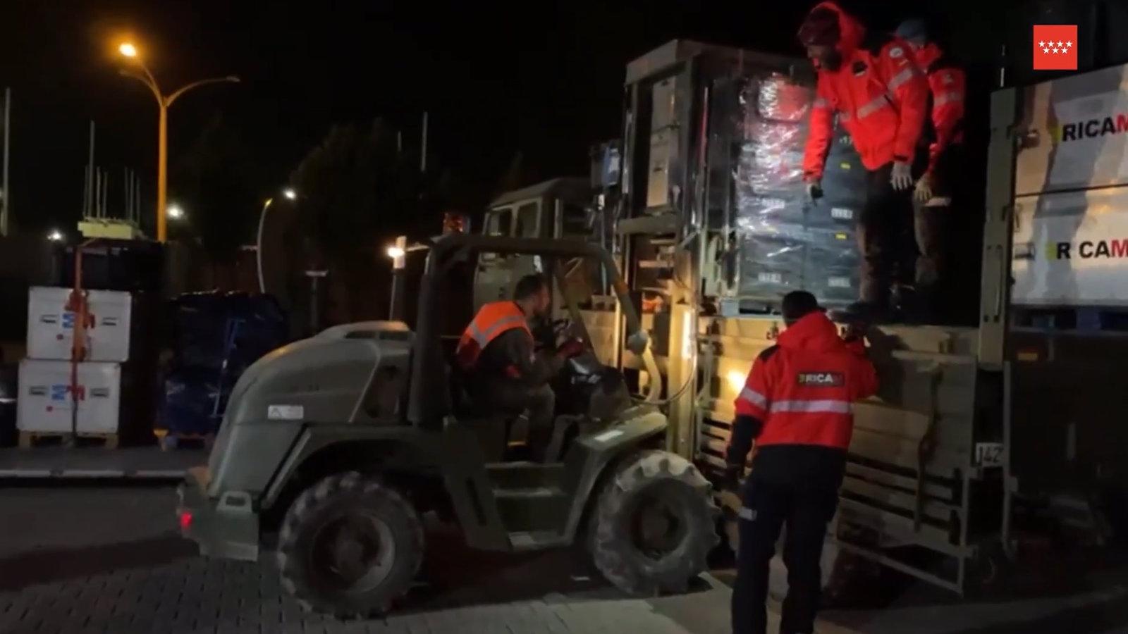 Nueve efectivos de Madrid en el último equipo español que viaja a Turquía tras el terremoto