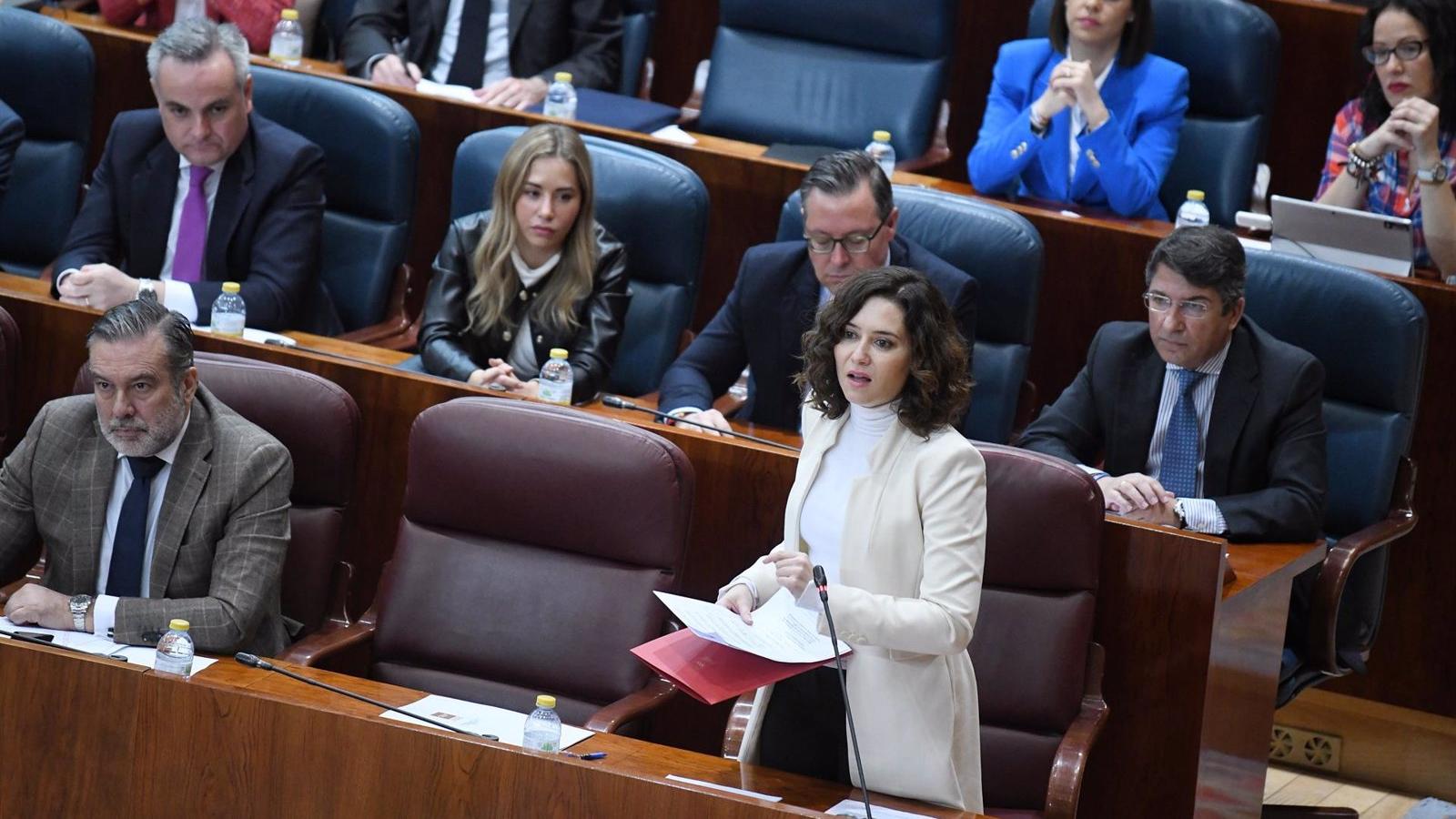 Díaz Ayuso acusa a Sánchez de tener "envidia" de Madrid
