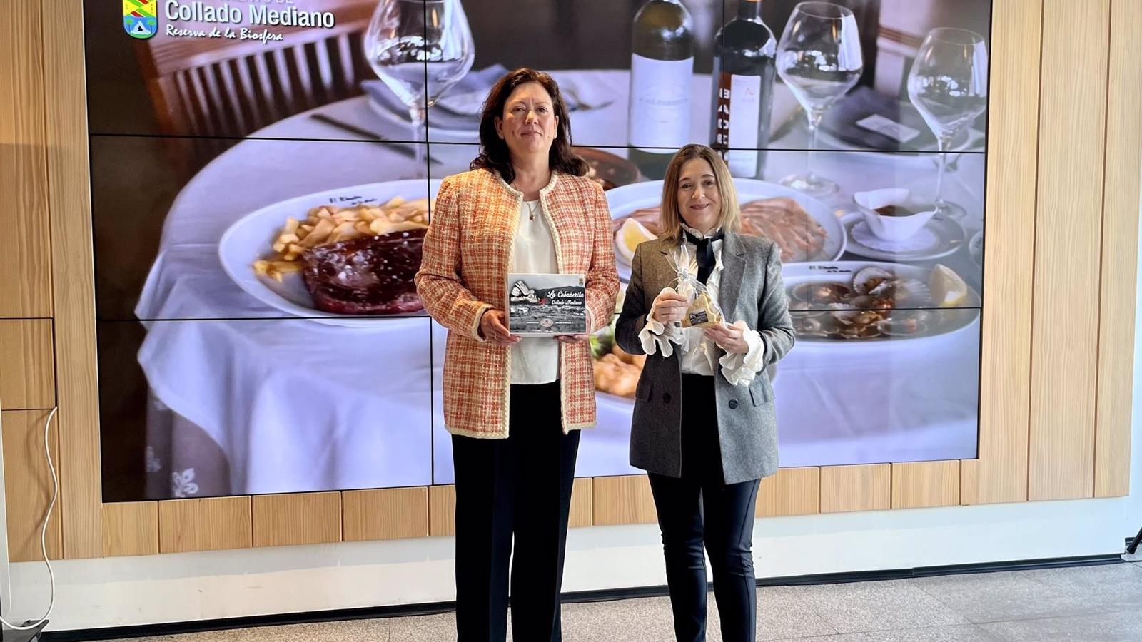 El Gobierno regional impulsa el turismo gastronómico de la región dando a conocer el nuevo dulce de Collado Mediano