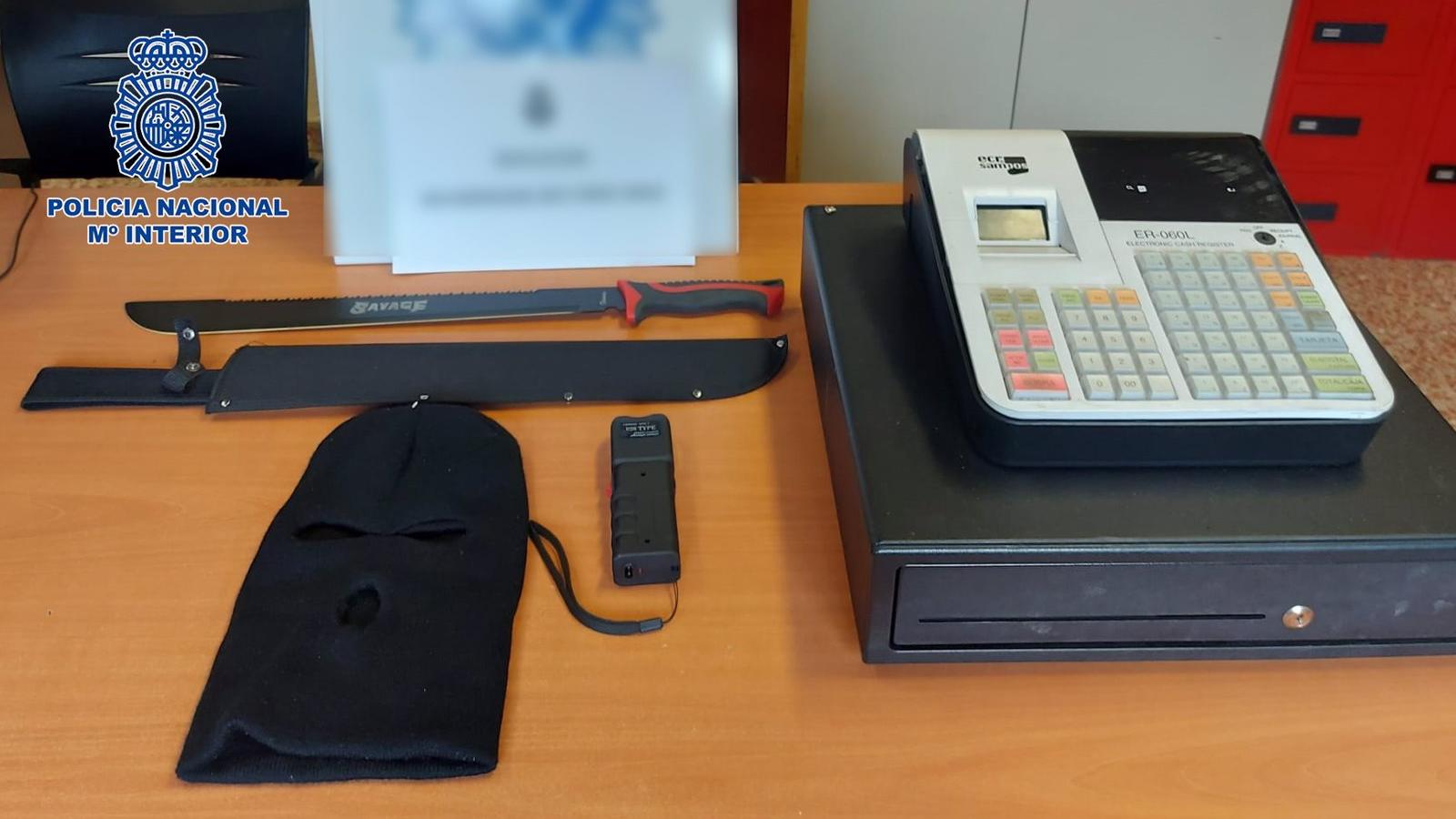 Cinco detenidos por doce atracos en salones de juego de Madrid, Leganés, Getafe y Parla