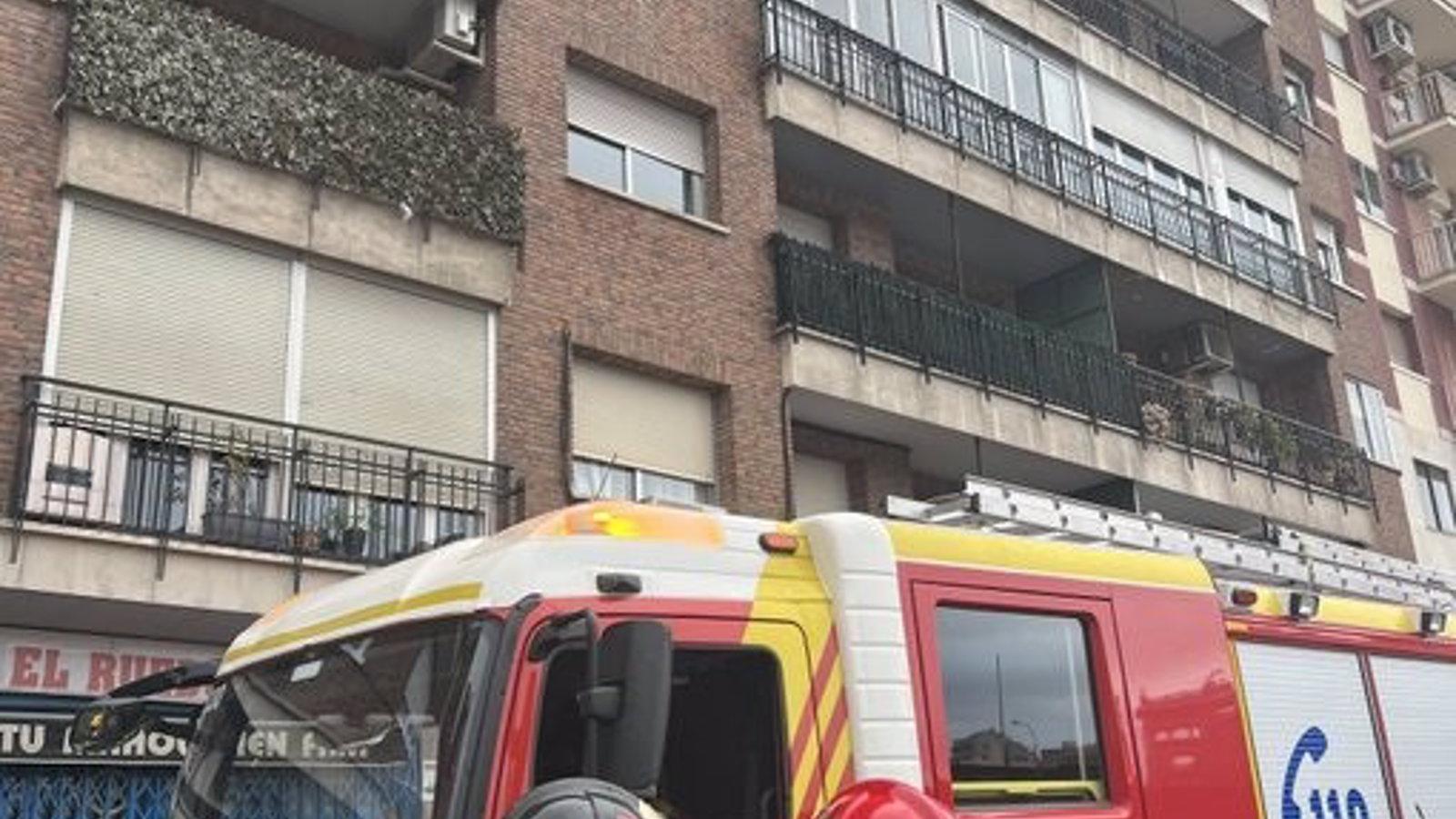 Mueren dos ancianos en el fuego de su vivienda en Ventas