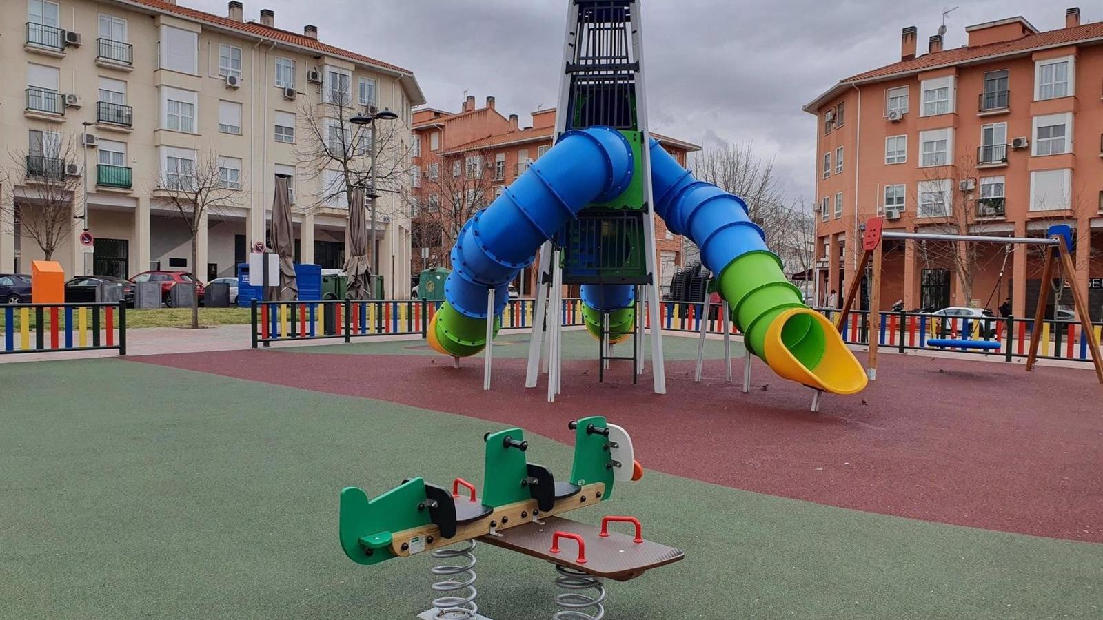 Dos zonas infantiles de Arganda, remodeladas para la adaptación a personas con diversidad funcional