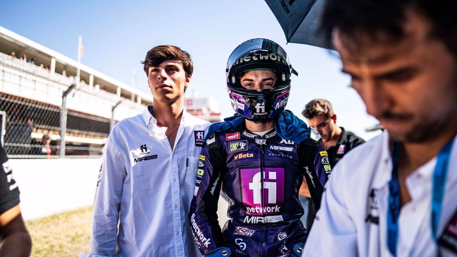 Finetwork apoyará a los jóvenes pilotos Pedro Acosta y Alonso López en el Mundial de Moto2