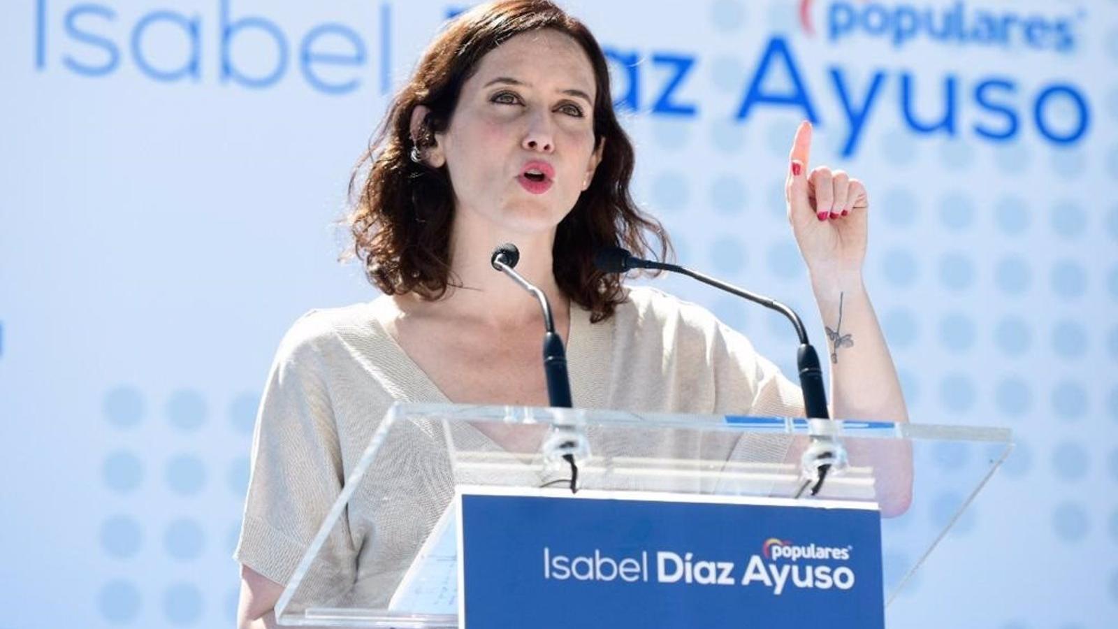 Díaz Ayuso reconoce que sería "una decepción" para ella no alcanzar la mayoría absoluta el 28M
