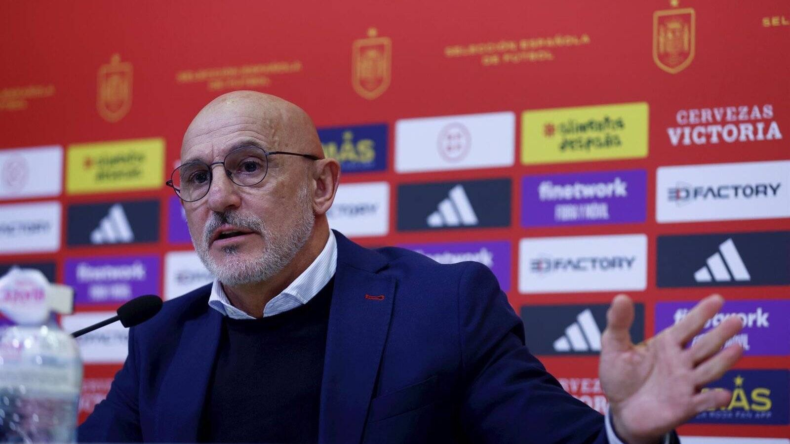 Luis de la Fuente: "No somos rehenes de ningún sistema, la idea es atacar y atacar"