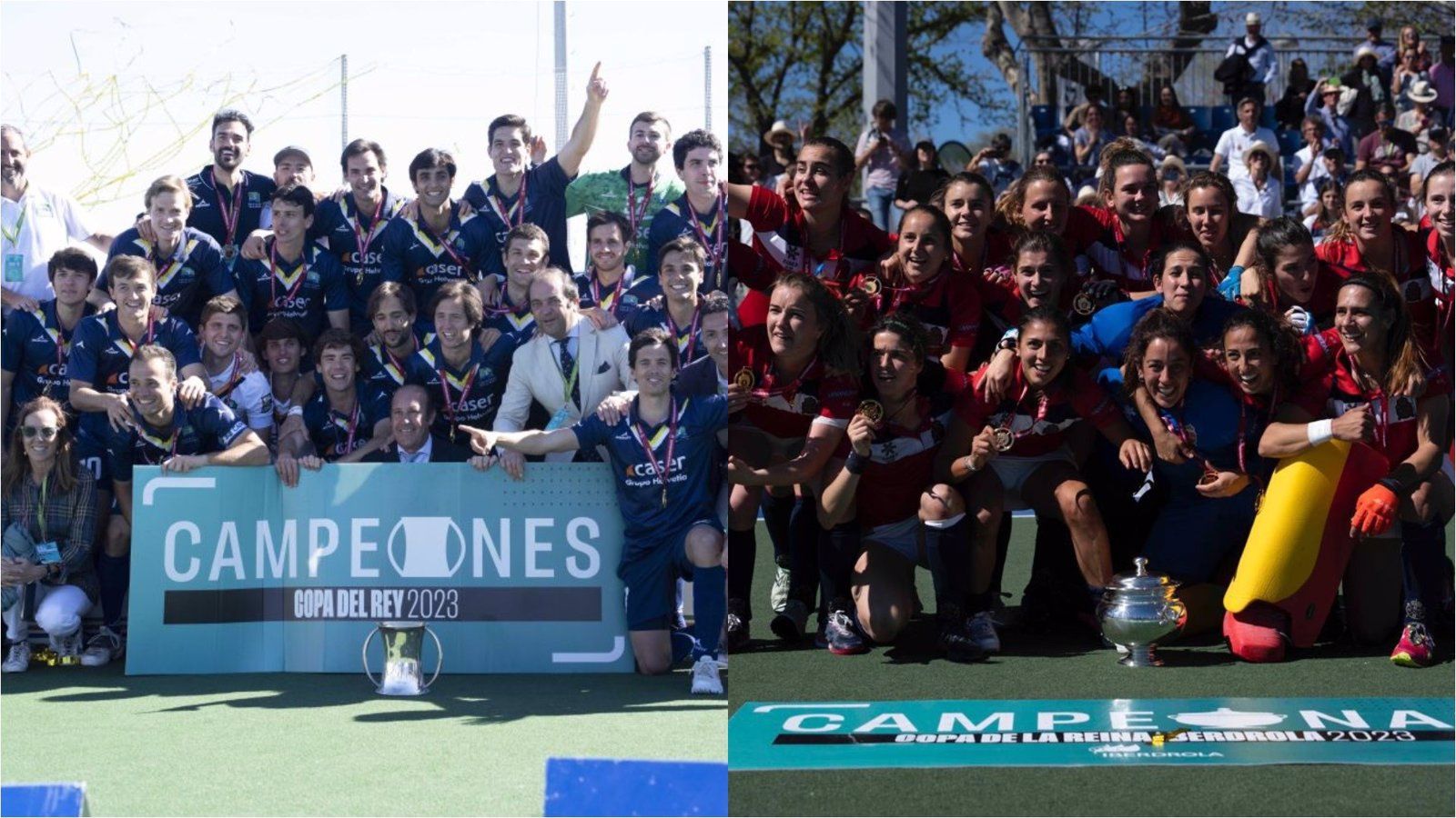 Club de Campo y RC Polo, campeones de Copa de hockey hierba