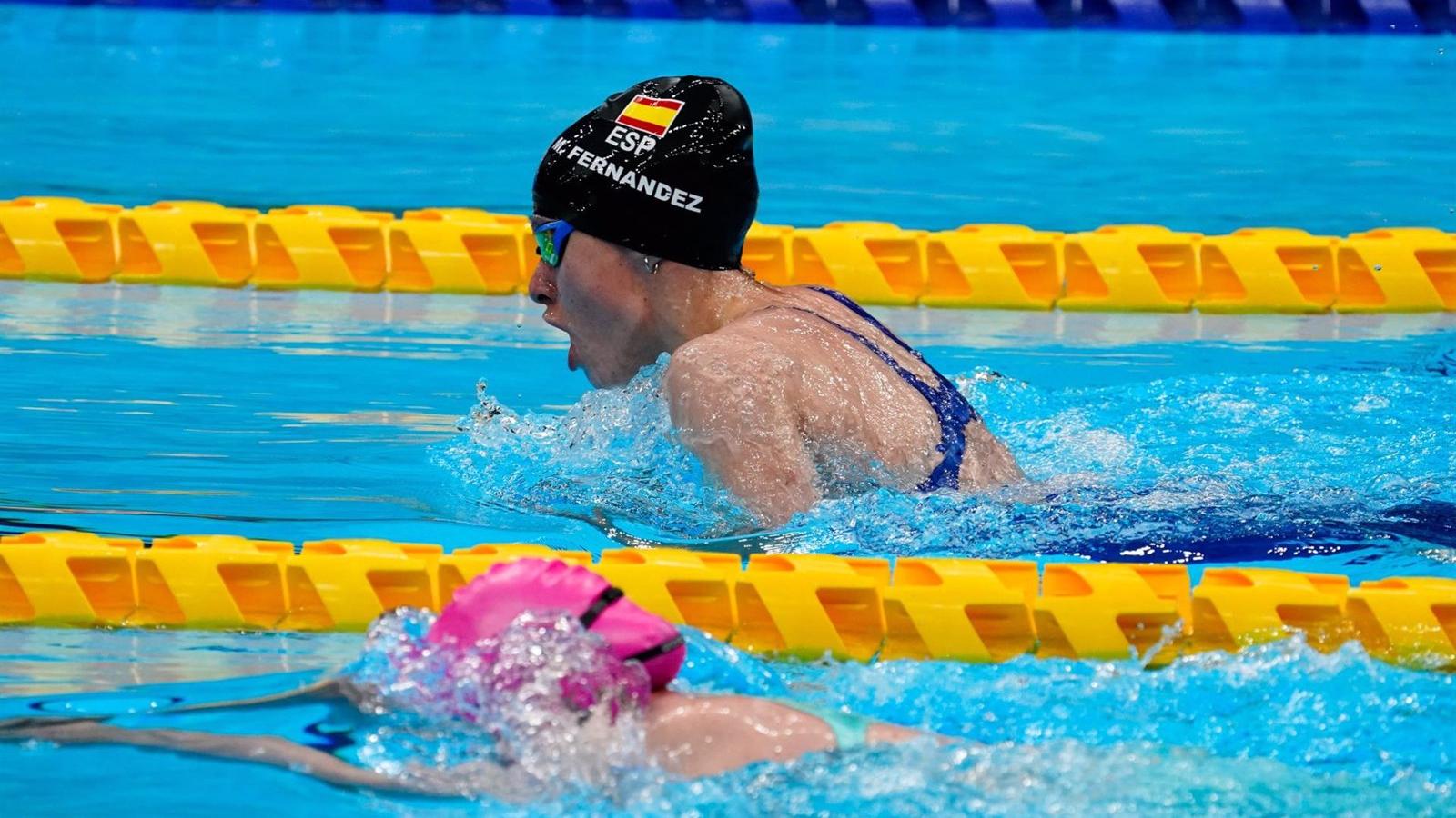 Marta Fernández bate el récord mundial de 50 mariposa S3 en el Nacional por Selecciones Autonómicas