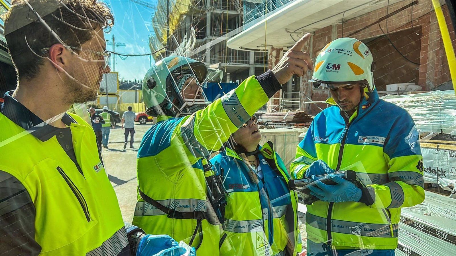 Fallece un trabajador de 37 años en Madrid tras caer de un andamio en un edificio de viviendas en construcción
