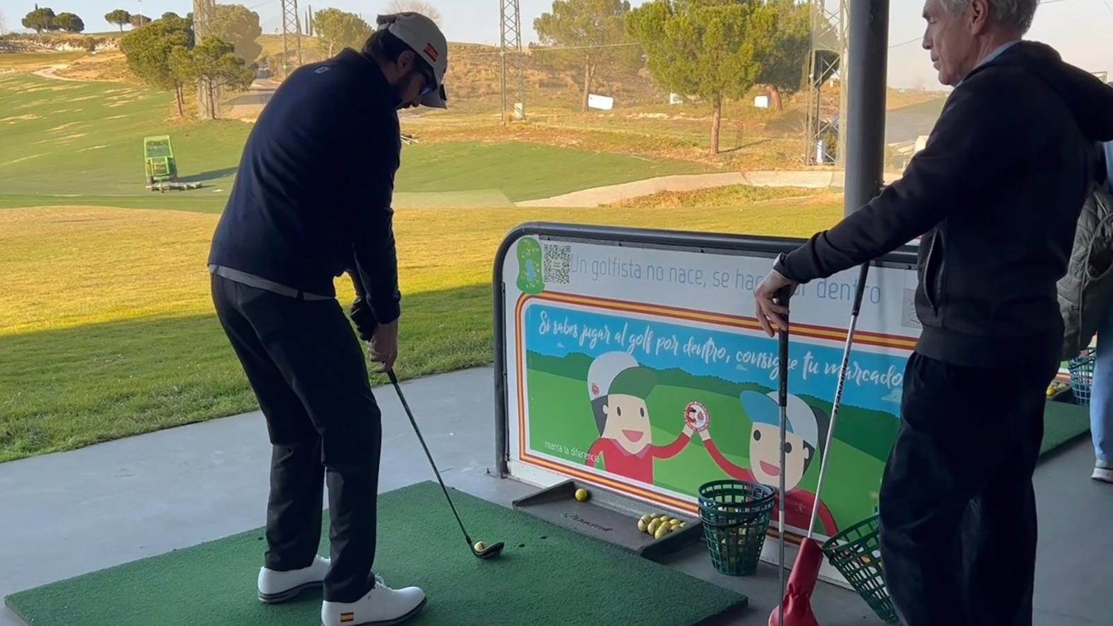 El español Alejandro de Miguel busca brillar en el Mundial de Golf para Ciegos
