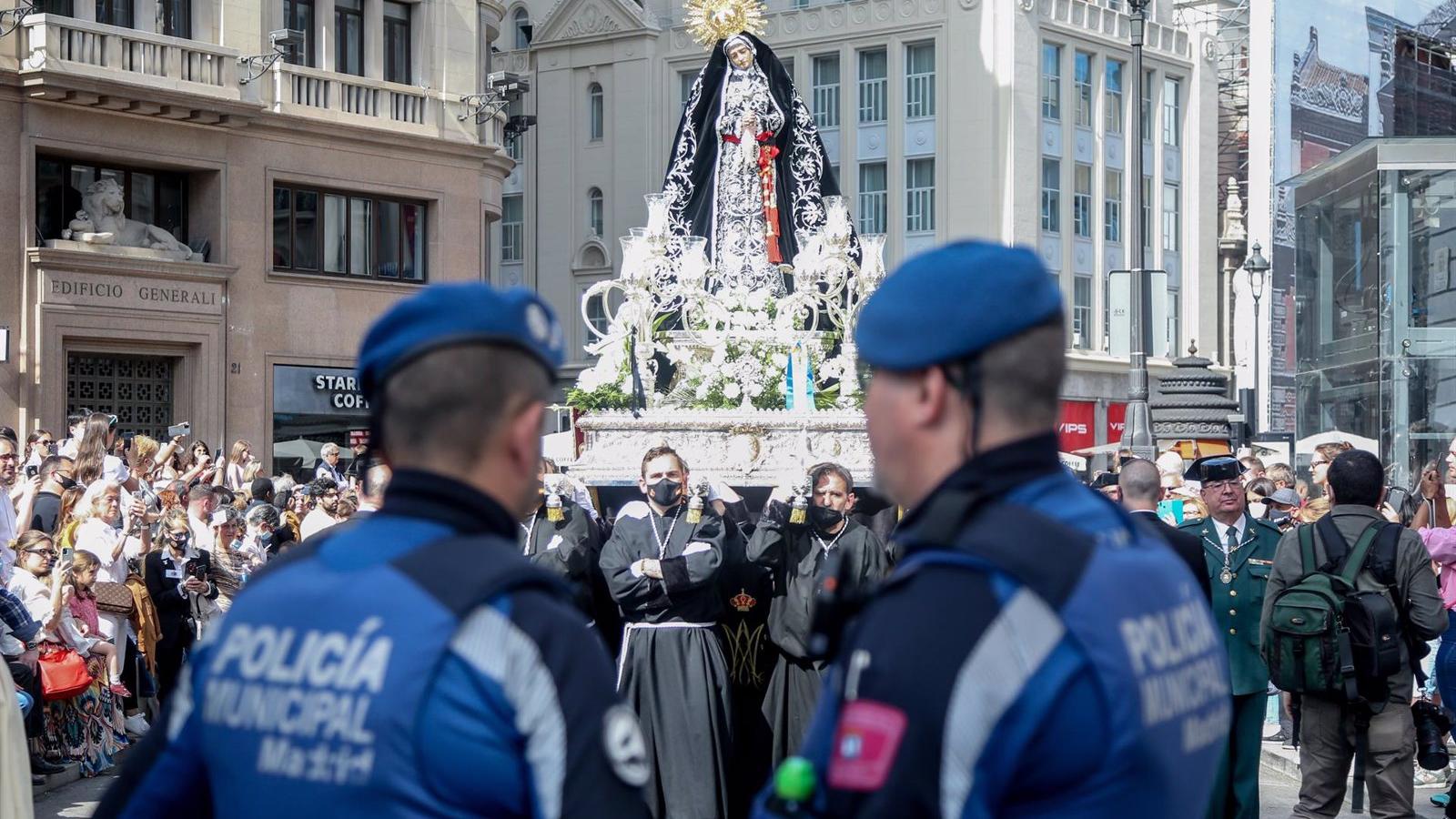 Madrid presenta el dispositivo de seguridad para Semana Santa con 1.350 policías municipales
