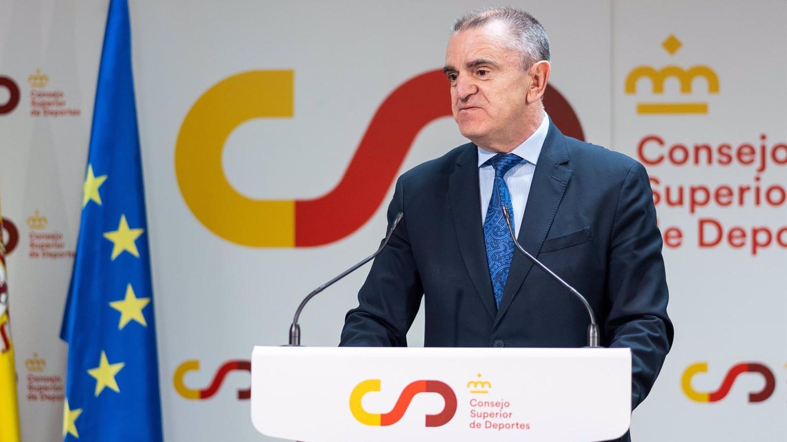 Franco: "El Gobierno está sentando las bases de la gran modernización del deporte español"