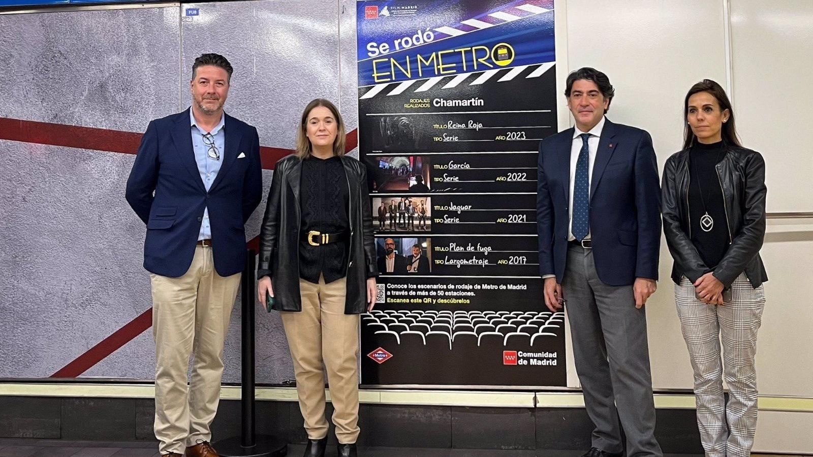 'Se rodó en Metro', una guía digital para los amantes del cine que recorre los rodajes en el suburbano