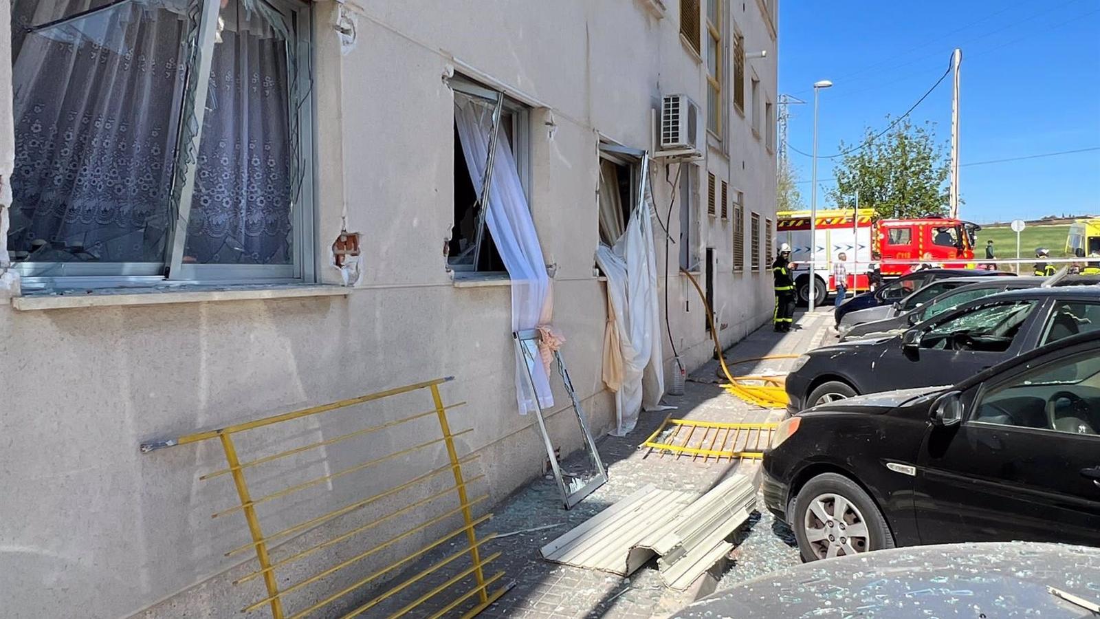 Heridas tres personas en una explosión de gas en una vivienda de Villaconejos