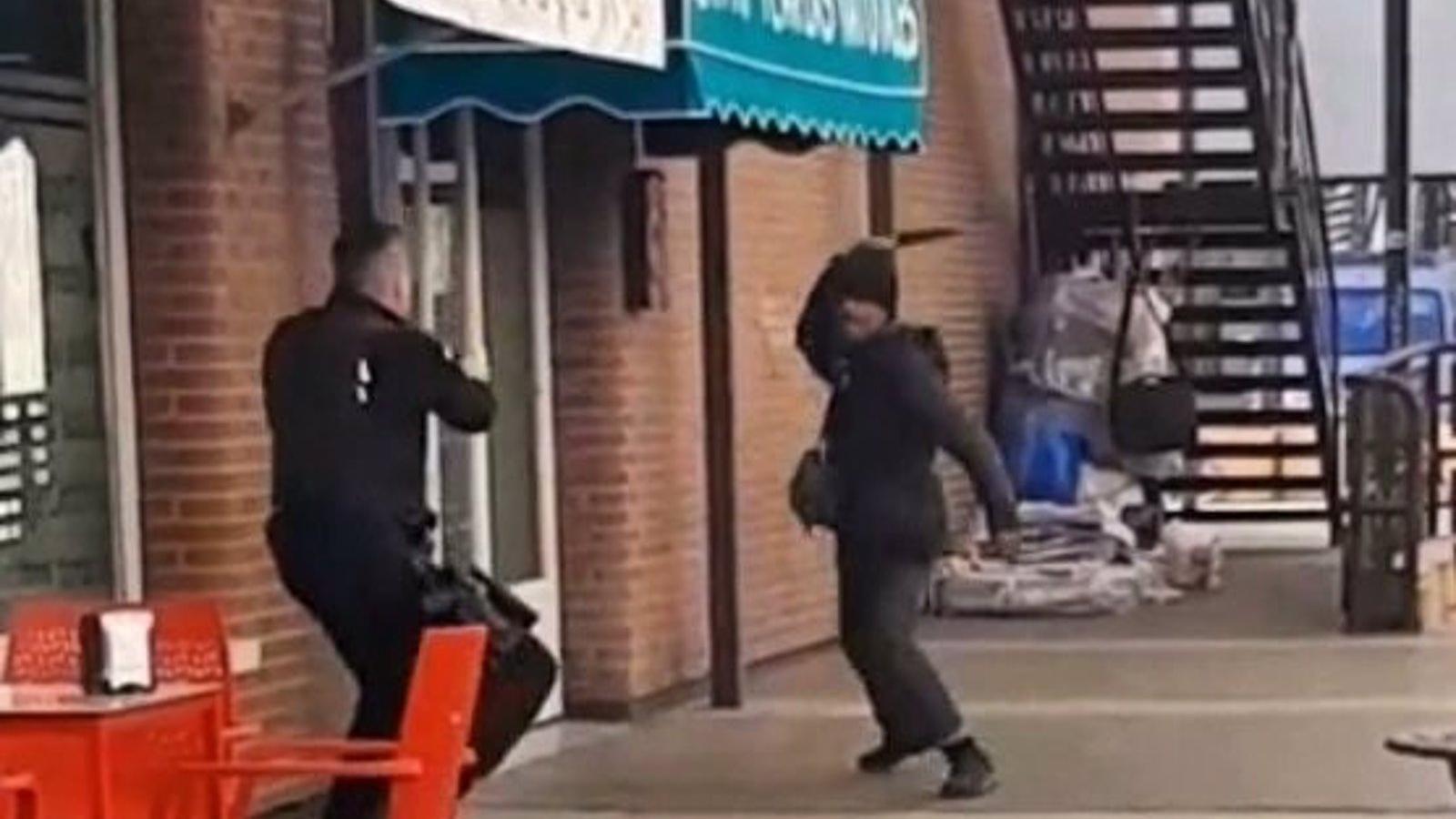 Reducido un hombre armado con un cuchillo en Collado Villalba