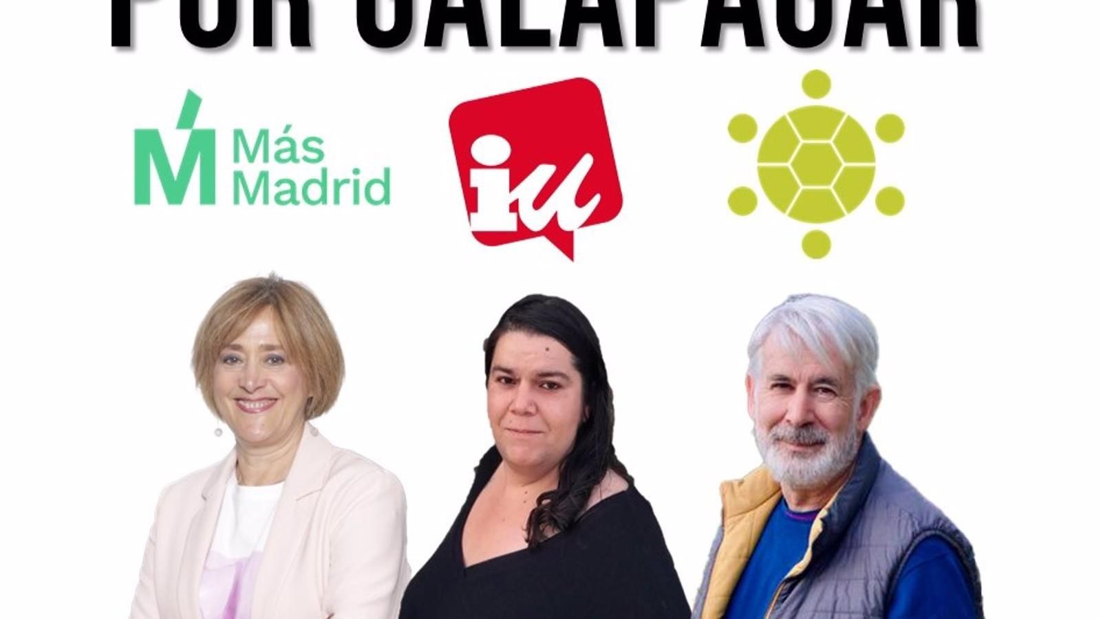 Más Madrid, IU y Galapagar Importa forman la coalición electoral 'Por Galapagar' para el 28 de mayo