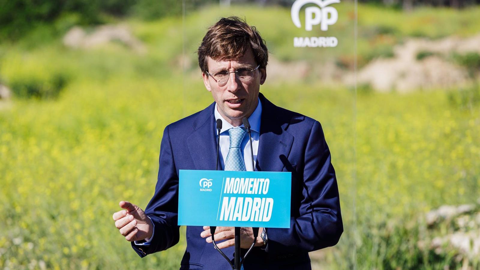 Martínez-Almeida a Pedro Sánchez: "Madrid no se toca"