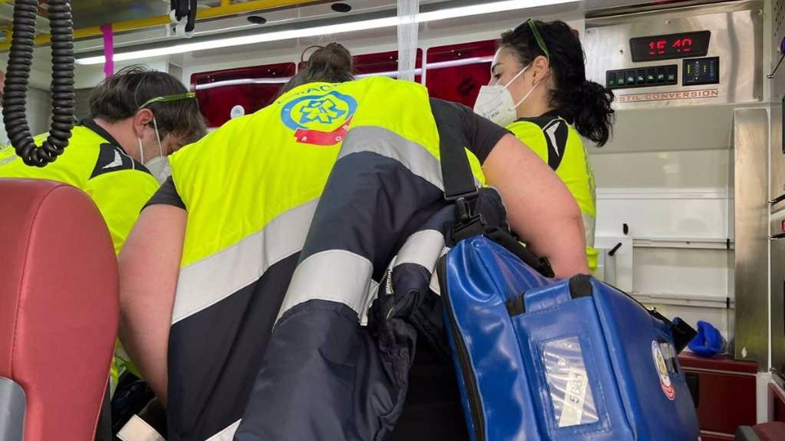 Grave un menor de 15 años atropellado en un paso de peatones de Las Tablas