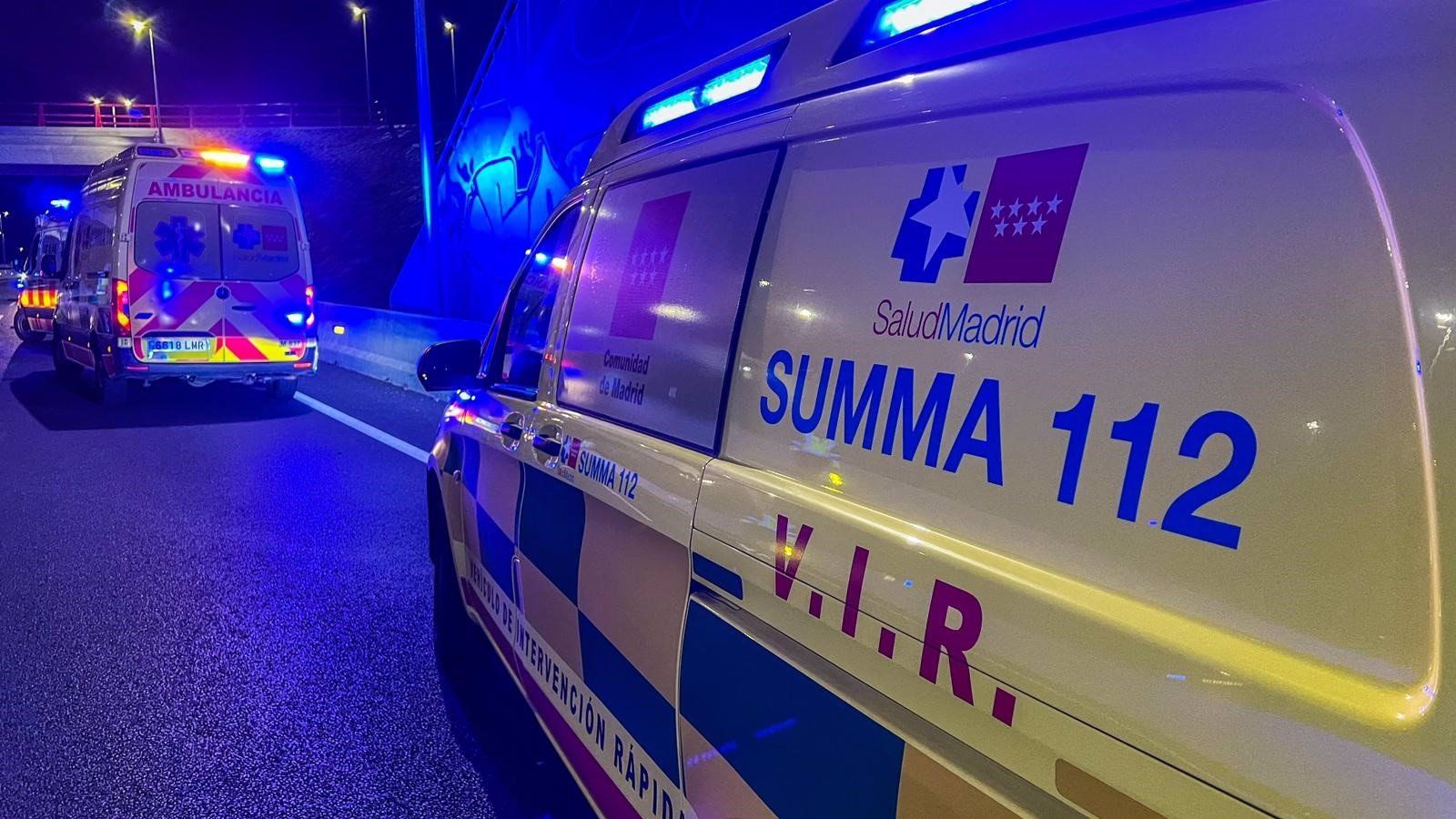 Muere un motorista de 31 años al caerse por un puente en Pozuelo de Alarcón