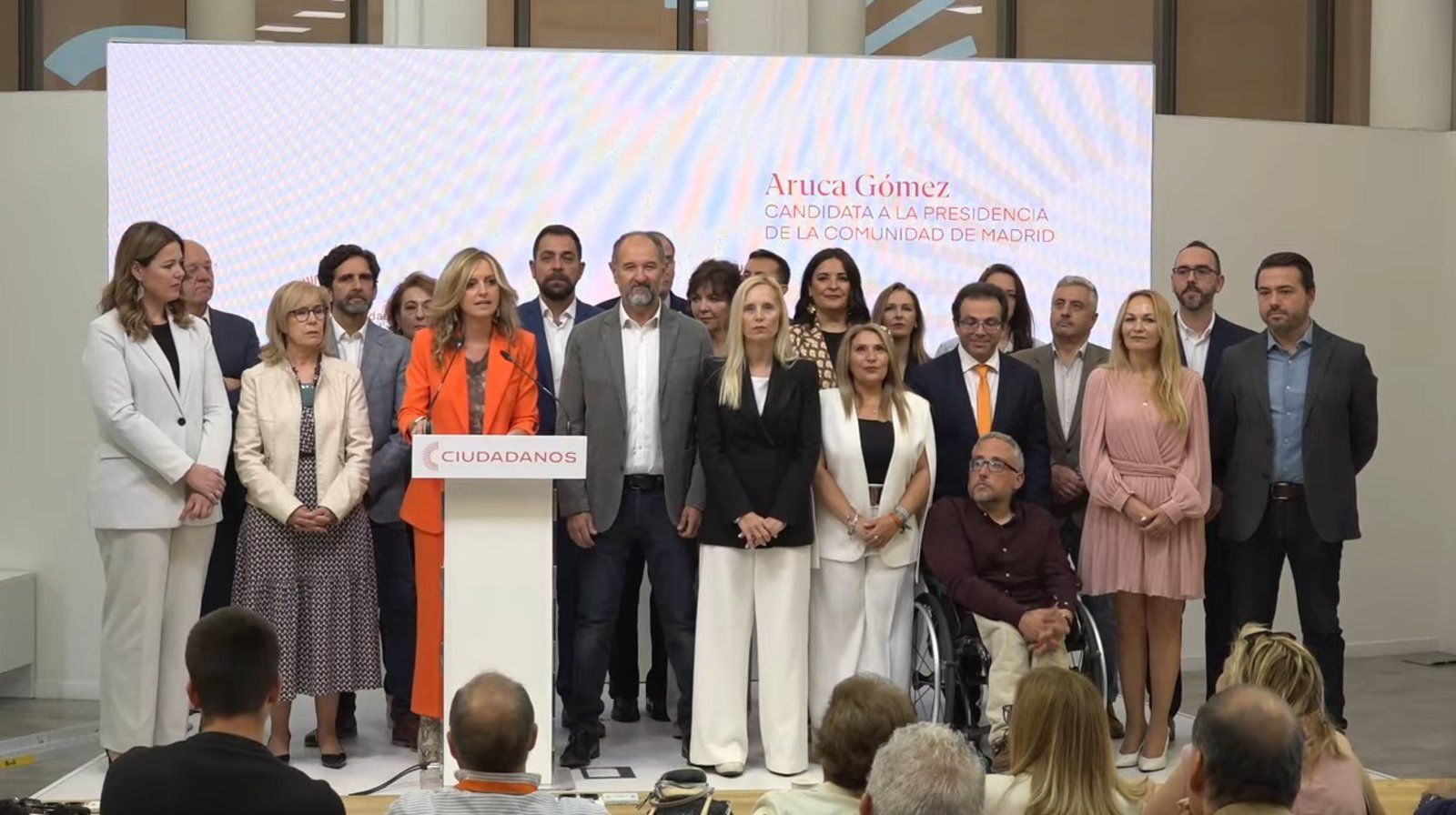 Aruca Gómez lidera la lista de Ciudadanos para el 28M con tres alcaldes y que cierra Villlacís