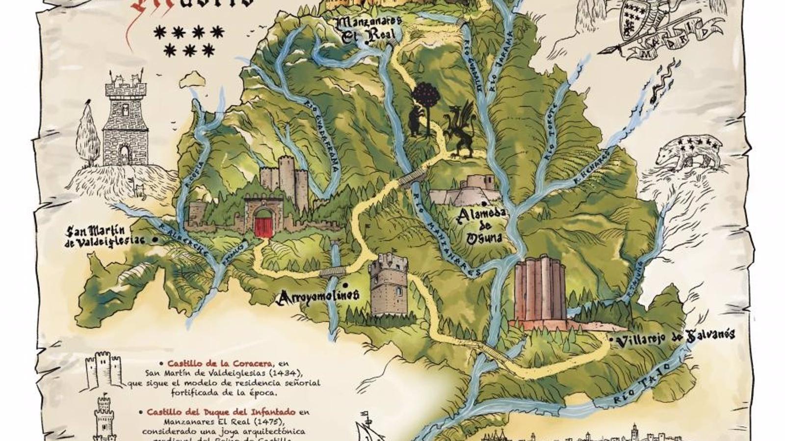 Las Rutas de los Castillos de Madrid, la historia en estado puro
