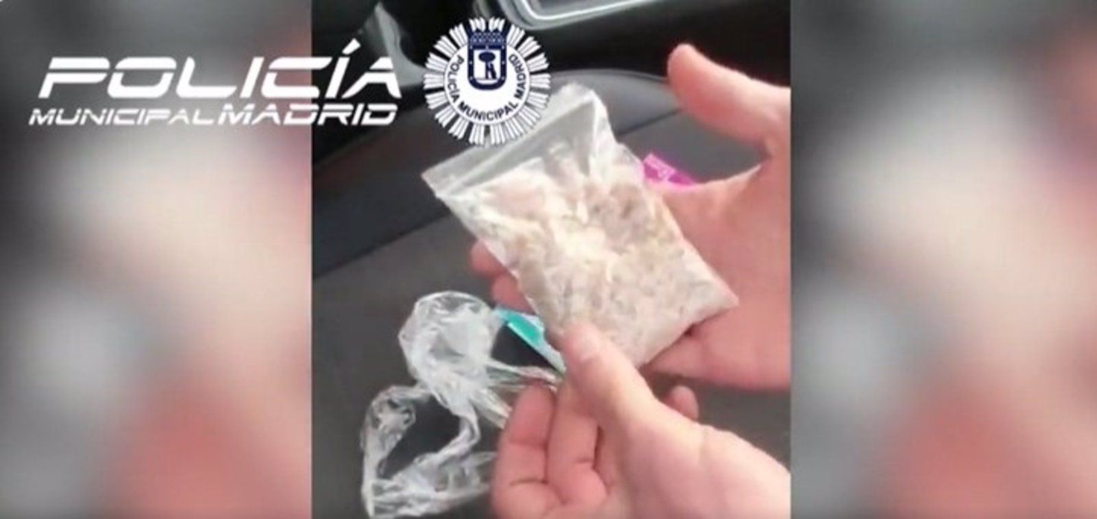  Detenidos en Vallecas dos ocupantes de un VTC que portaban más de 50 gramos de metanfetamina