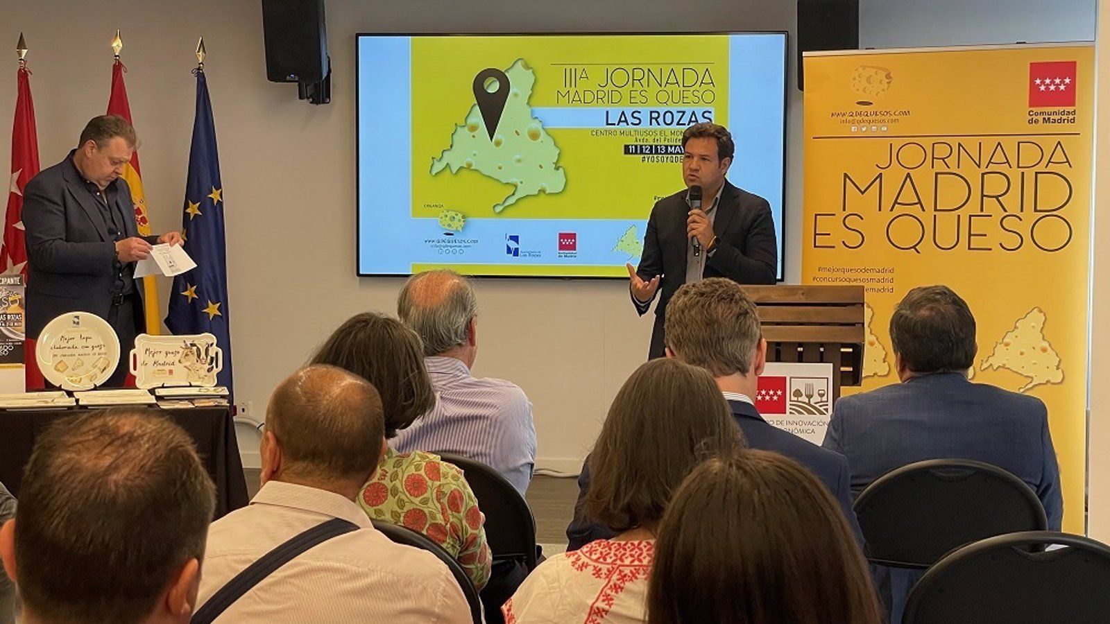 Las Rozas acoge la III Jornada Madrid es Queso con las queserías de la región