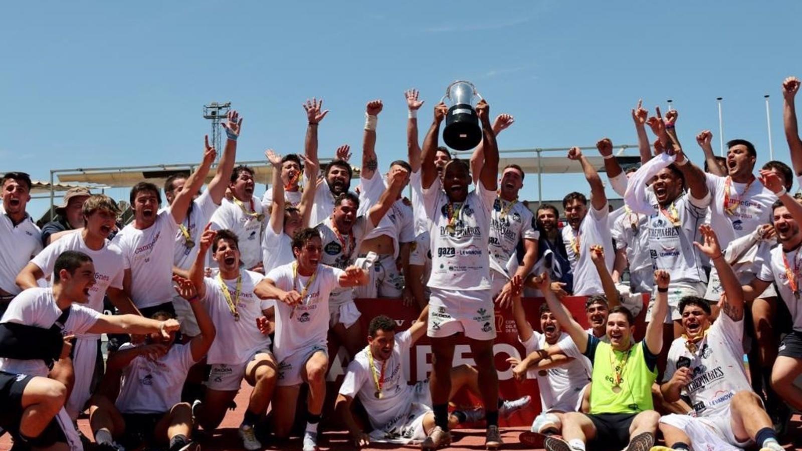 El VRAC Quesos Entrepinares conquista la Copa del Rey de rugby