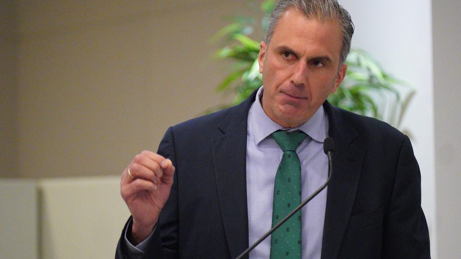 Ortega Smith pide a San Isidro por las familias que pasan dificultades