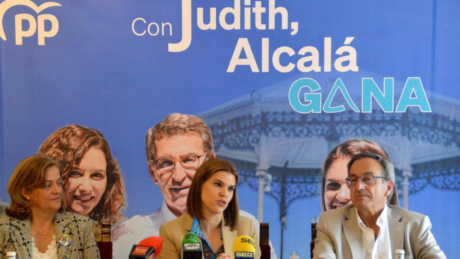 La candidata del PP en Alcalá promete una estación de autobuses, aparcamientos y aumentar la seguridad