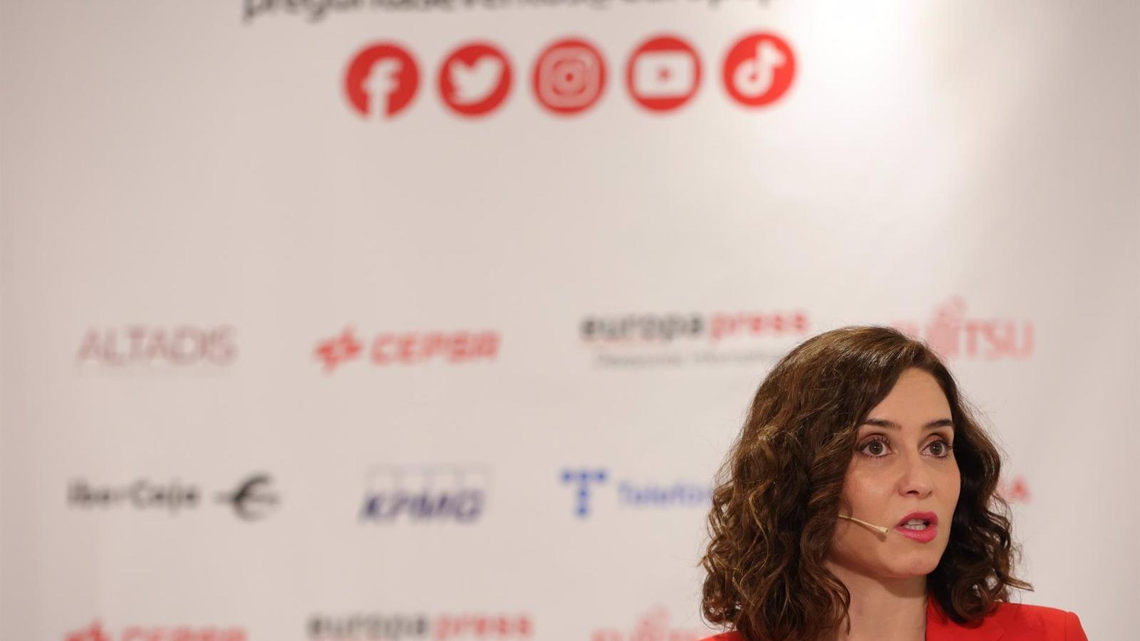 Díaz Ayuso asegura que daría más indemnizaciones a los afectados por la 7B si la ley se lo permitiera
