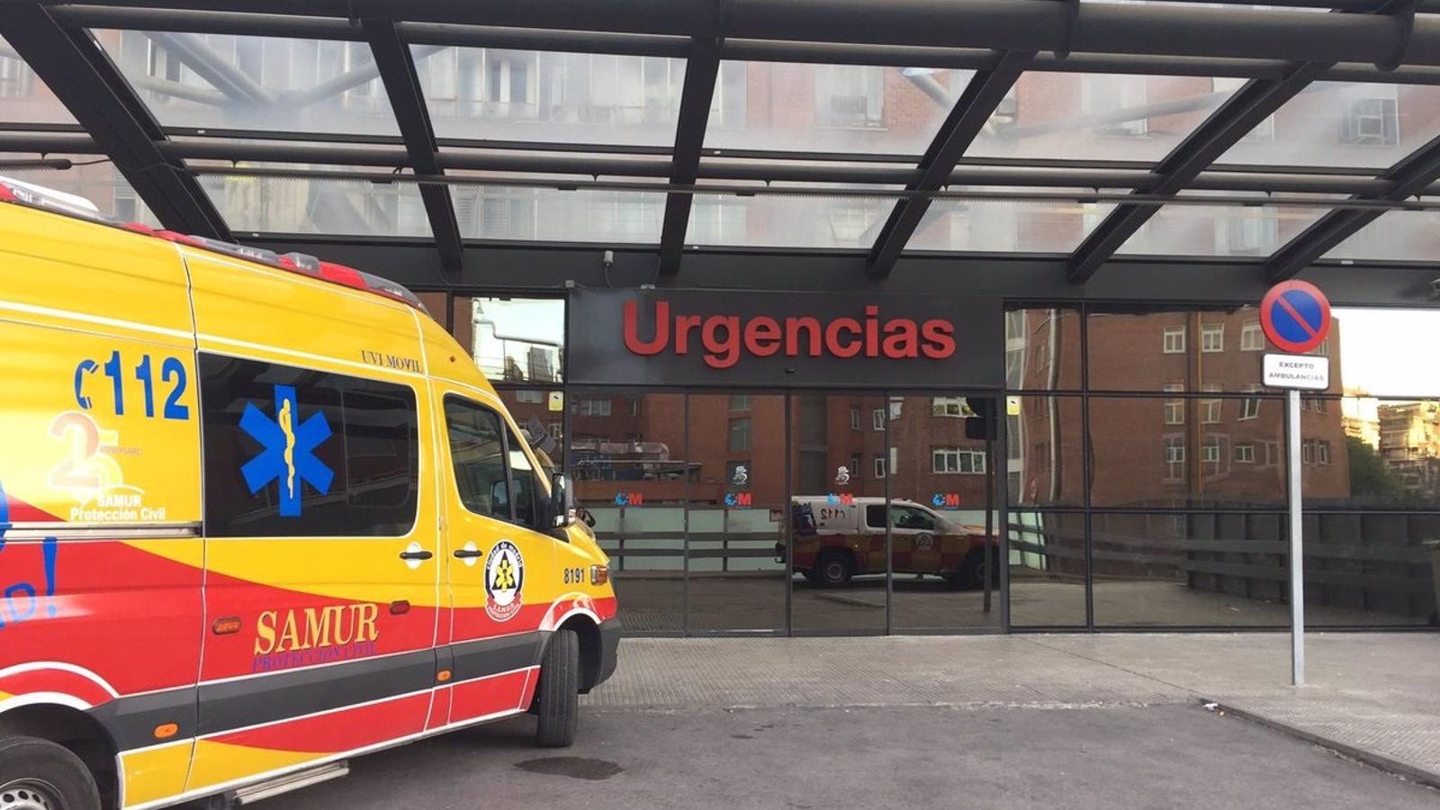 Grave un motorista al sufrir la semiamputación de un dedo tras una colisión en la M-30