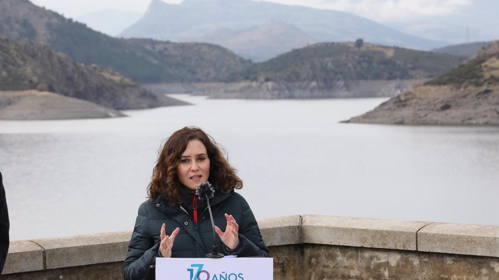 El Canal de Isabel II tiene el agua garantizada "aunque no hubiera lluvias en Madrid durante un año"