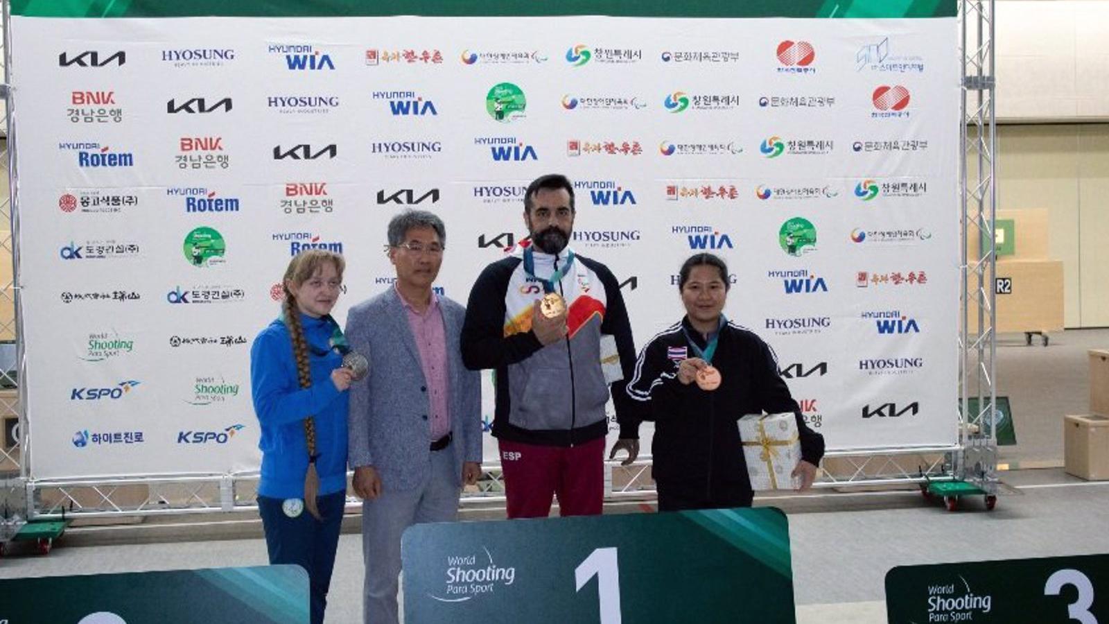 Juan Antonio Saavedra da a España la primera plaza en tiro para los Juegos Paralímpicos de París 2024