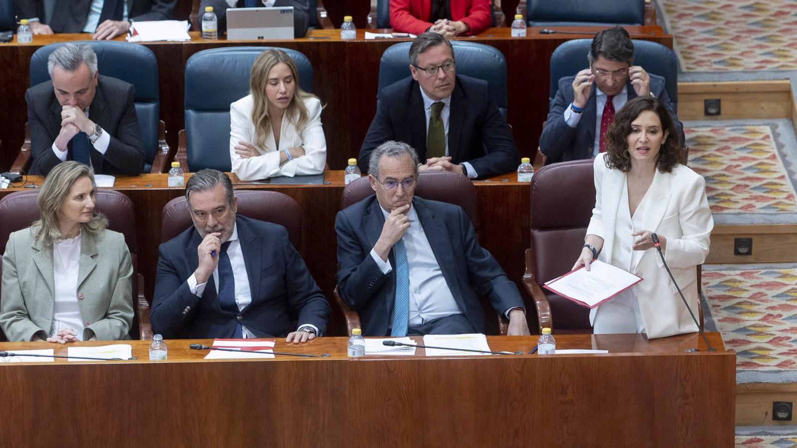 Los diputados electos en la Asamblea de Madrid de PP, Más Madrid, PSOE y Vox