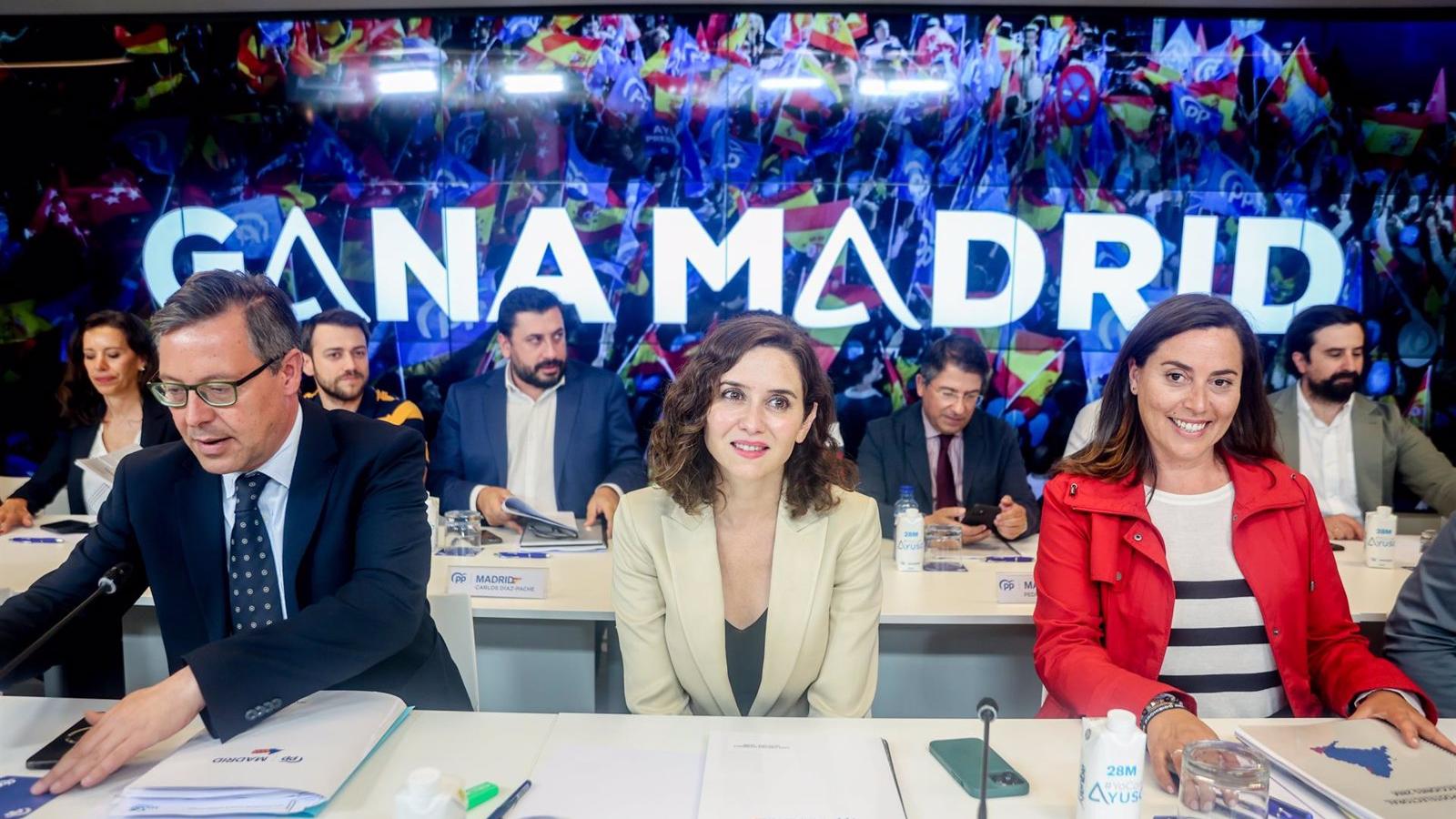 Díaz Ayuso pide una alta participación en unas elecciones convocadas por Sánchez "a traición" y "a la desesperada"