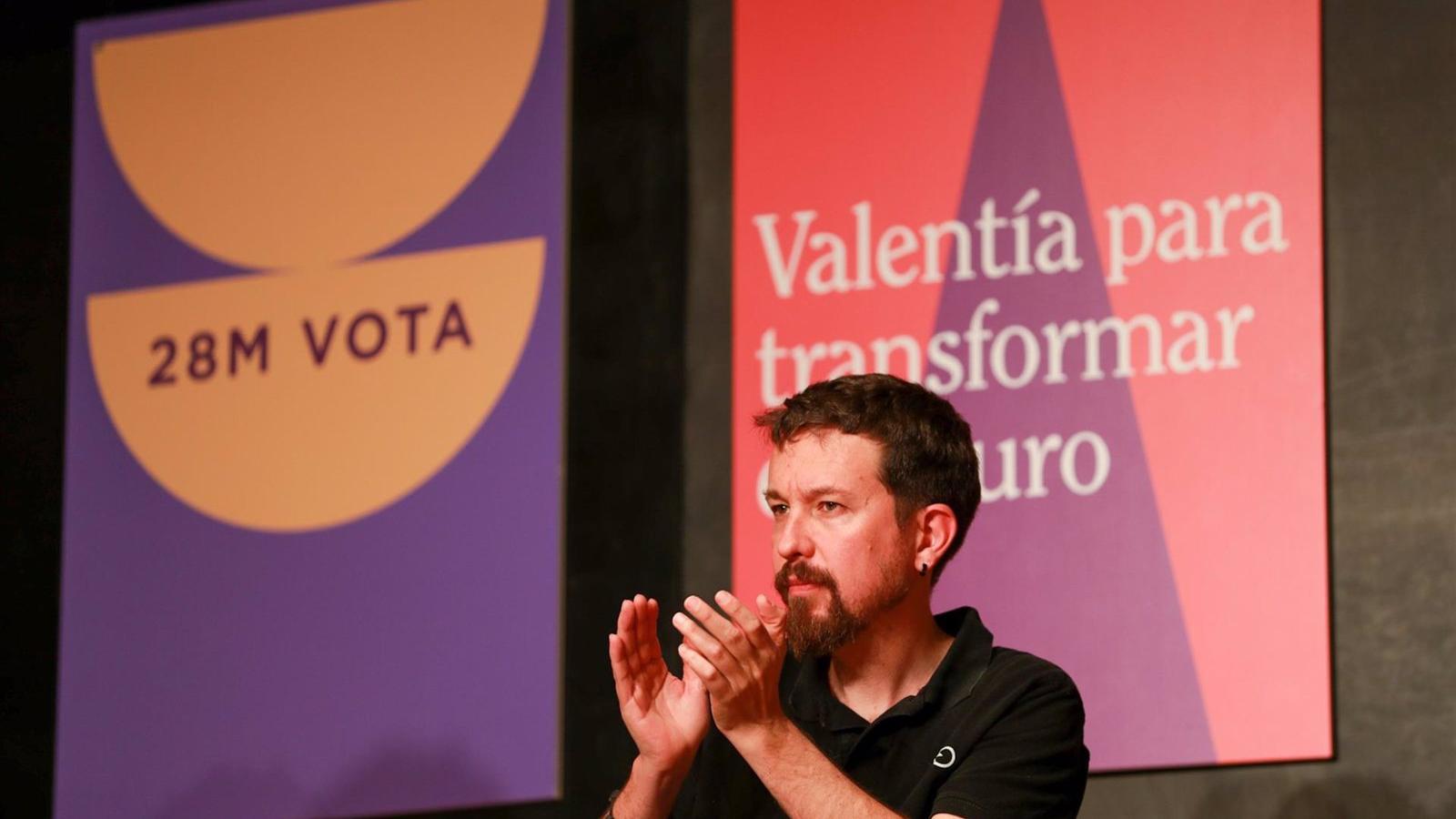 Iglesias dice que no lograr la unidad sería un "fracaso" de Yolanda Díaz