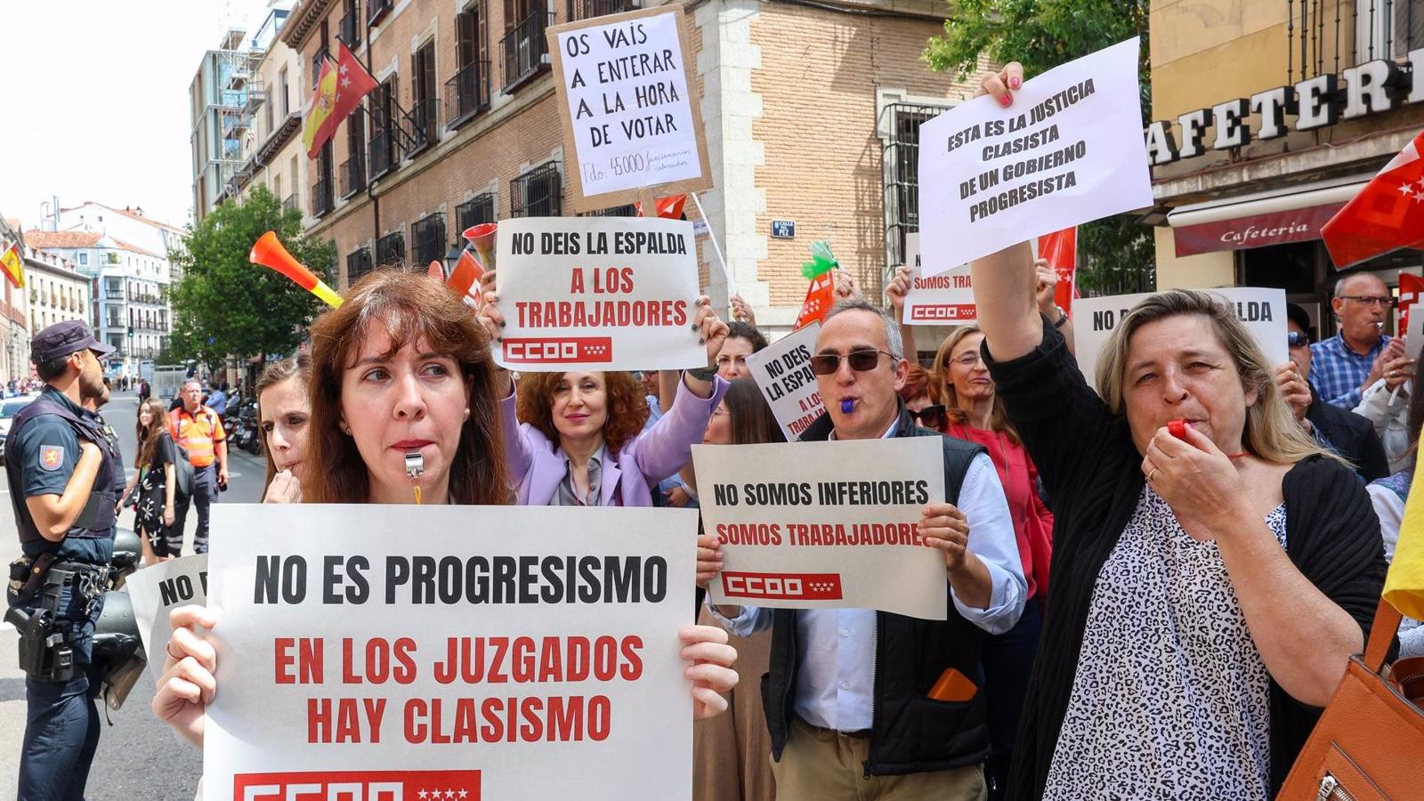 Los funcionarios de Justicia denunciarán a la ministra Llop ante la Fiscalía del Supremo por vulnerar su libertad sindical