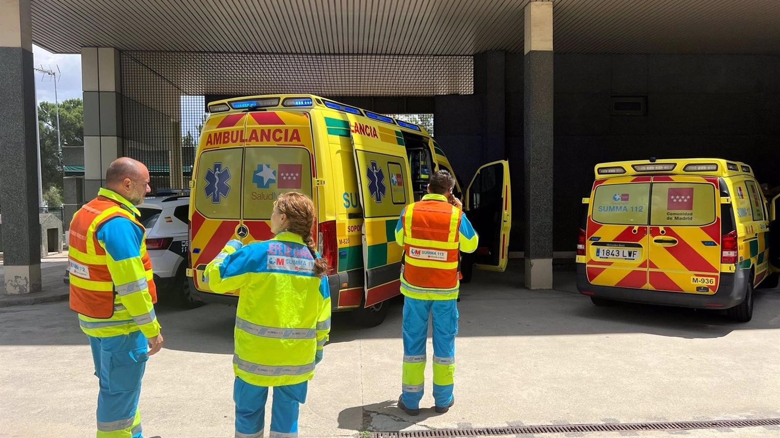 Herido grave un obrero al caer de un andamio en el barrio de Rejas